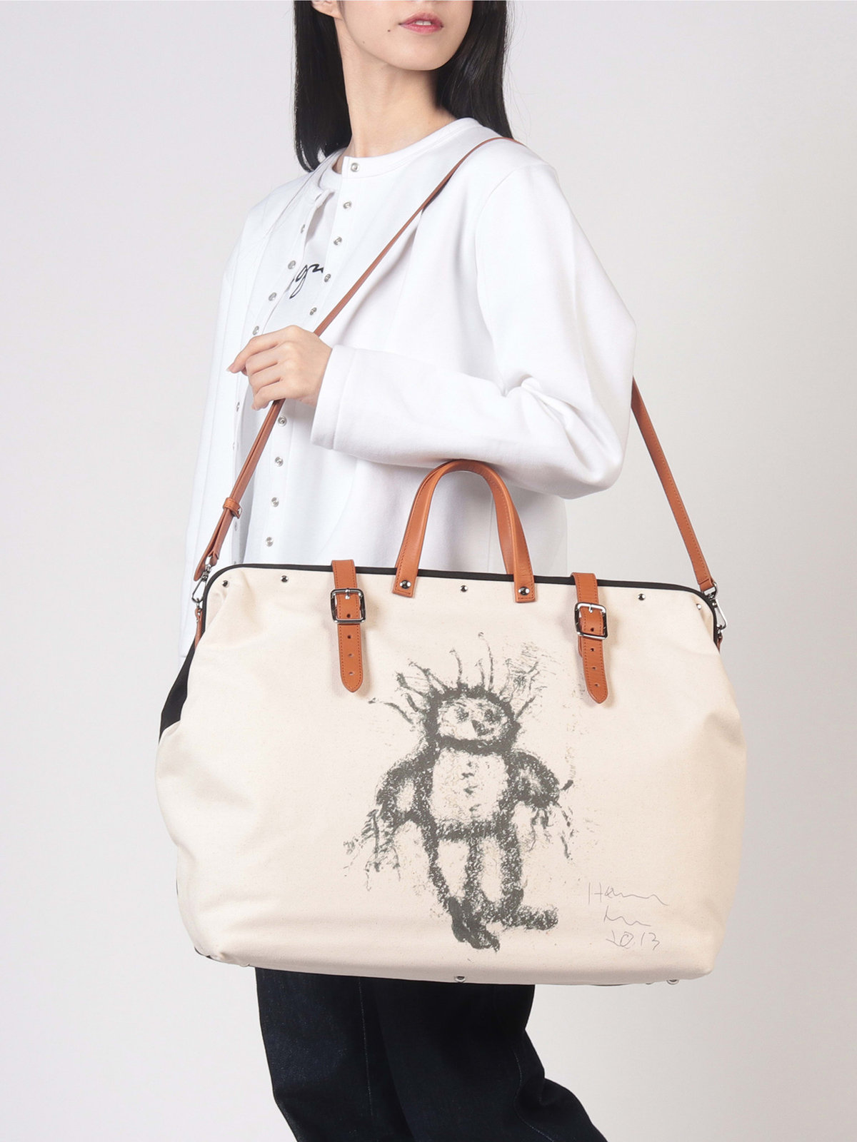 VOYAGE ウィメンズ バッグ＆ウォレット  2wayドクターズバッグ BS35A-01 オフホワイト