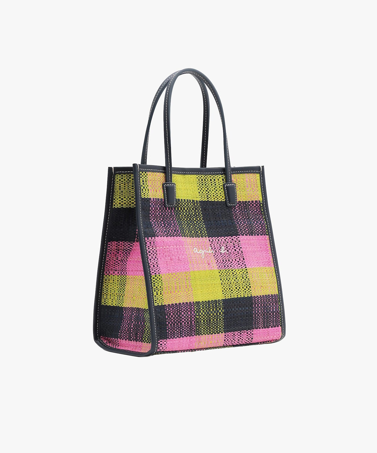 VOYAGE ウィメンズ バッグ＆ウォレット ラフィア スモール トートバッグ WAX35-01 ネイビー