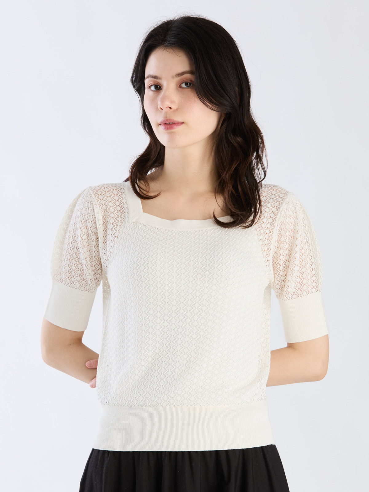 FEMME ウィメンズ LG36 PULLOVER プルオーバー ホワイト