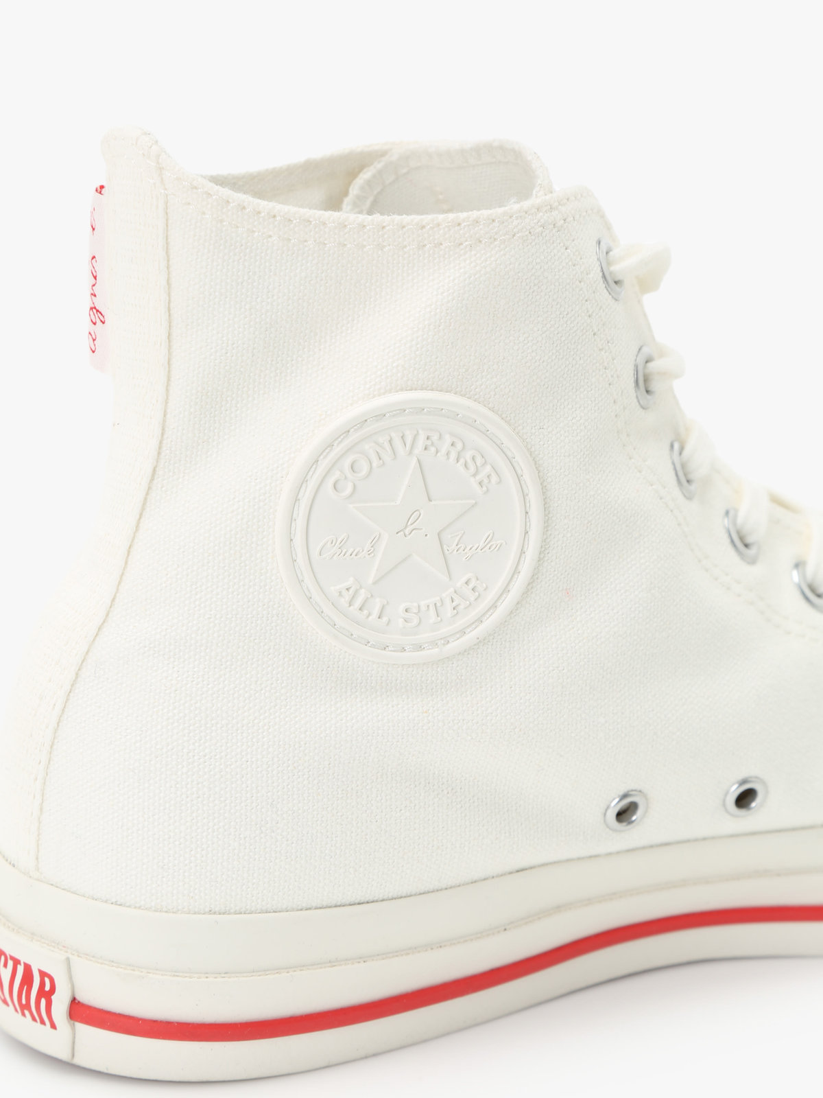 HOMME メンズ agnes b. x CONVERSE メンズ コンバース CANVAS ALL STAR (R) HI / AB ホワイト