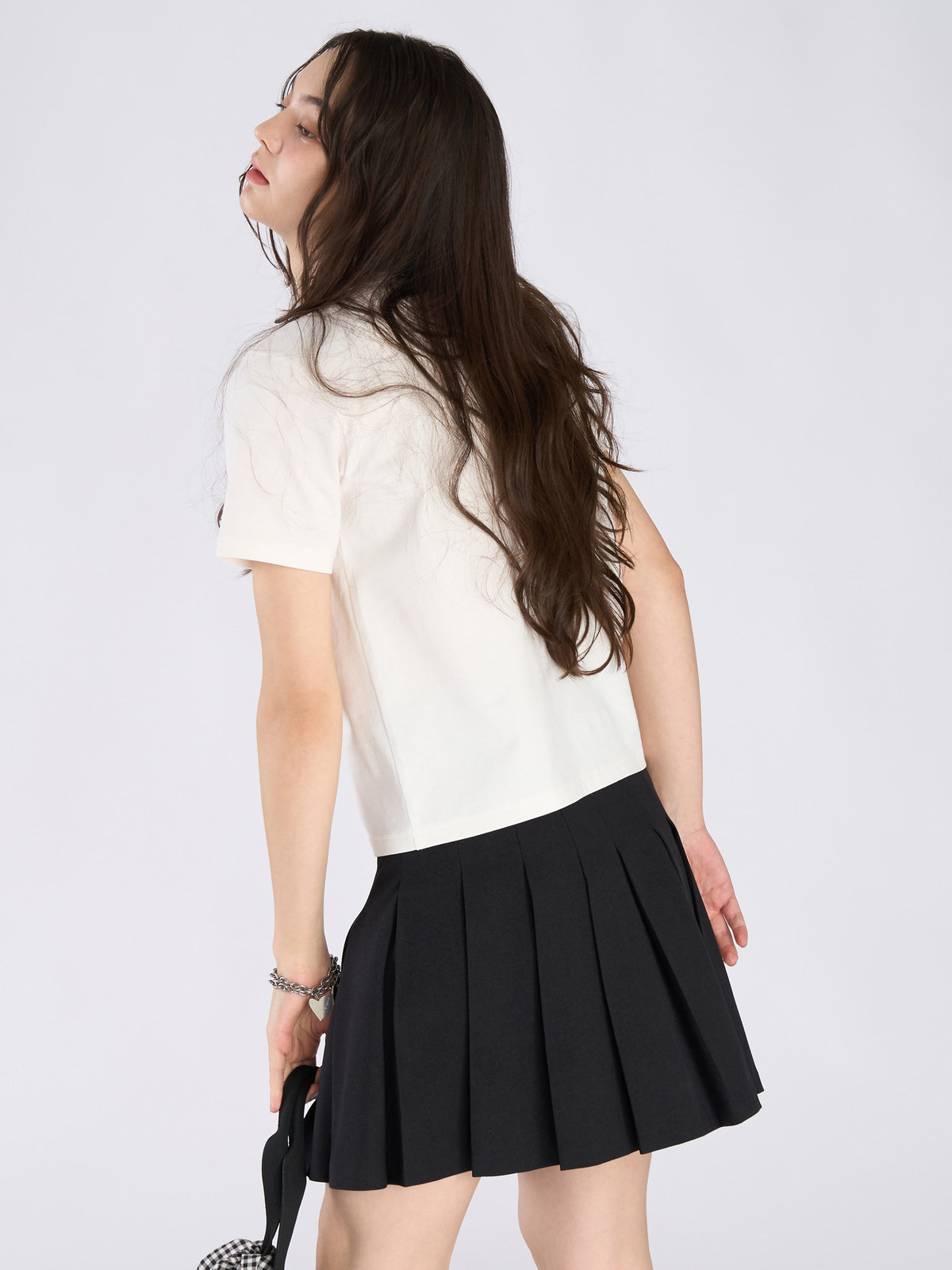 To b. by agnès b. To b. by agnes b. × NEEDBY heritage TO B. OR NOT TO B. MINI TS ホワイト