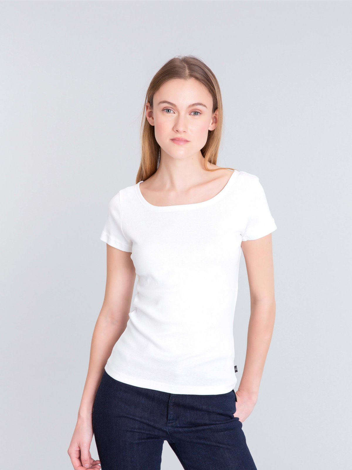 FEMME ウィメンズ JG13 TS コットンTシャツ ホワイト