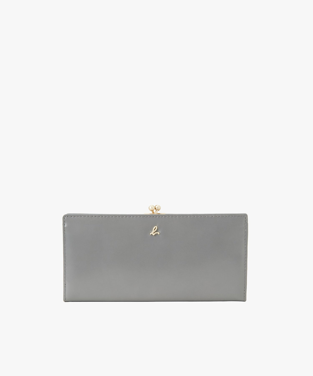 VOYAGE ウィメンズ バッグ＆ウォレット ガラスレザー ロングウォレット "Gloria" XAW05-02 グレー