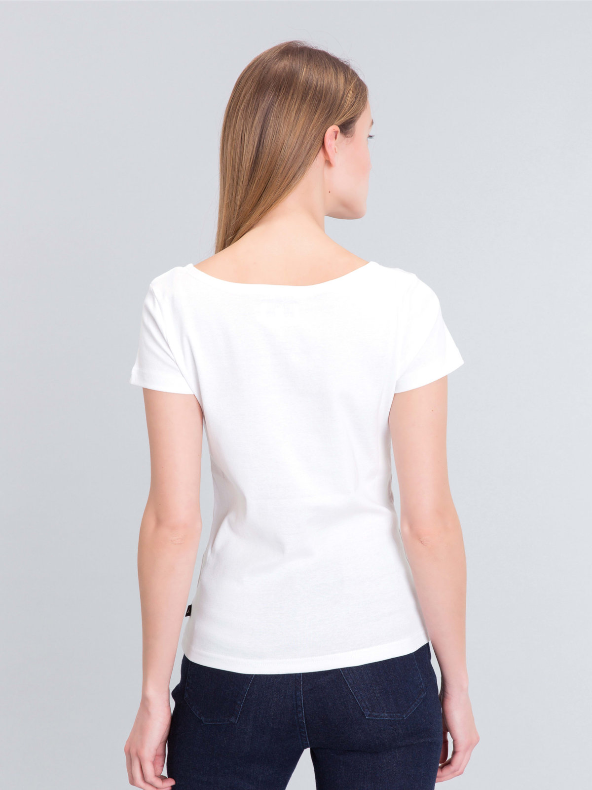 FEMME ウィメンズ JG13 TS コットンTシャツ ホワイト