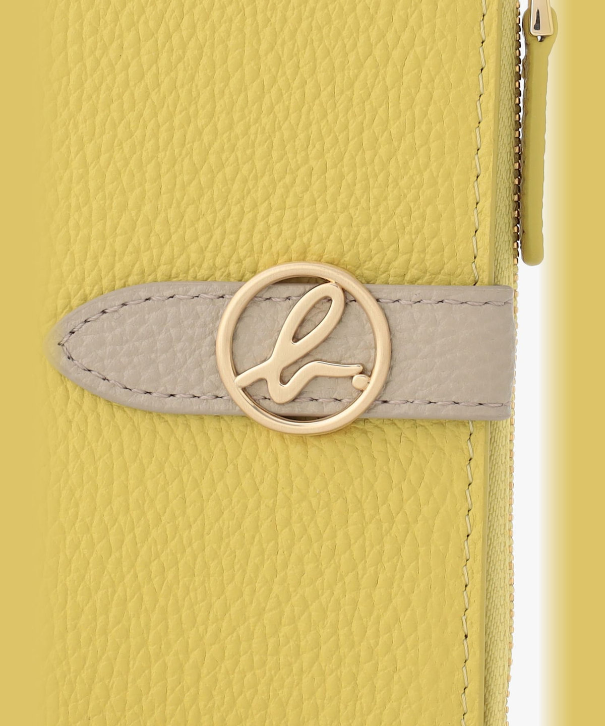 VOYAGE ウィメンズ バッグ＆ウォレット レザー パスケース UAW01A-04 イエロー