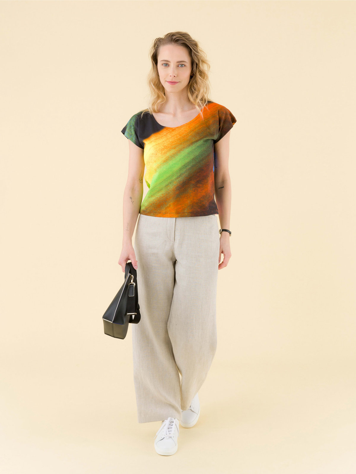 FEMME ウィメンズ NT68 TS MALAISIE Tシャツ スカイブルー
