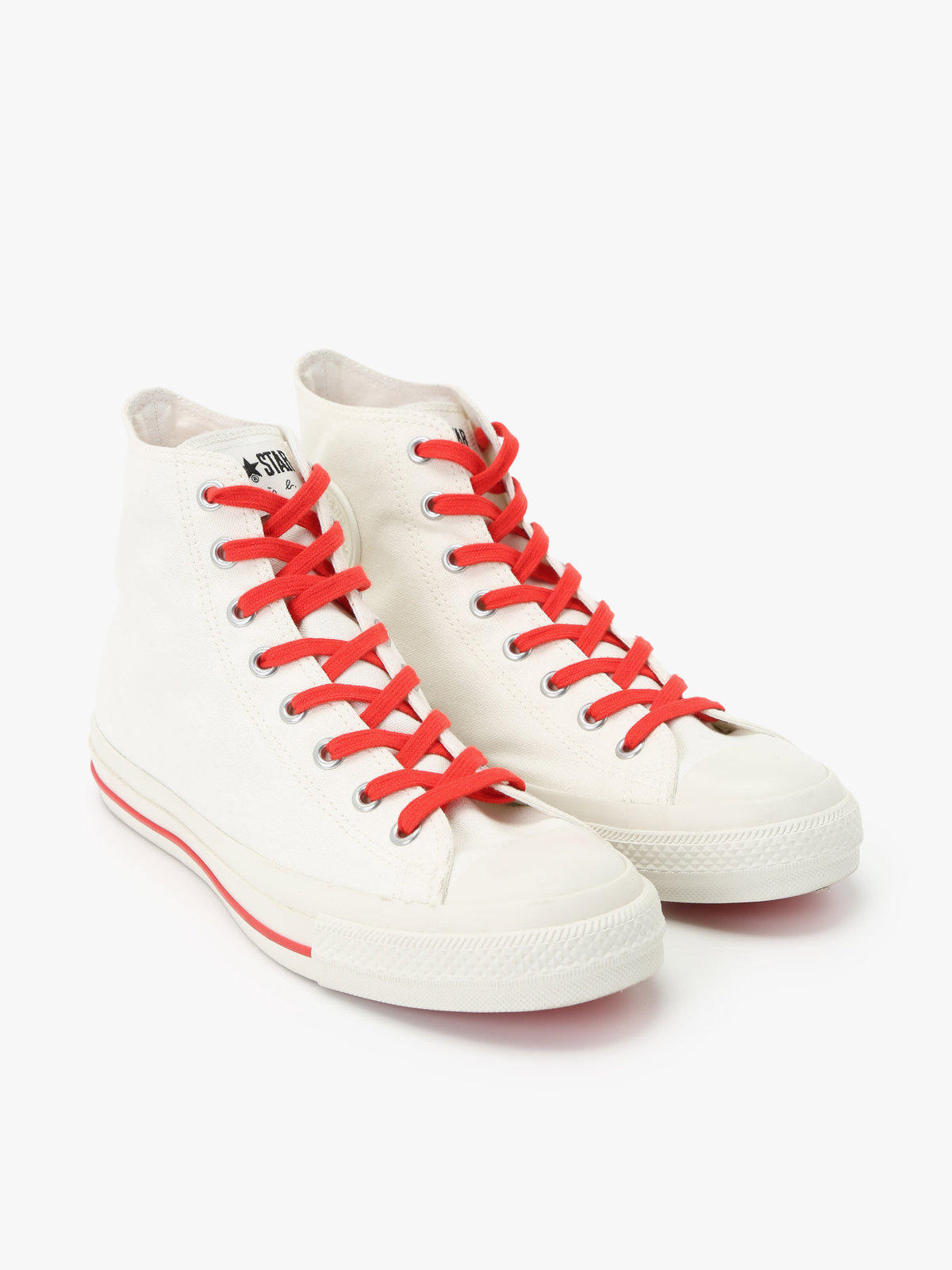 HOMME メンズ agnes b. x CONVERSE メンズ コンバース CANVAS ALL STAR (R) HI / AB ホワイト