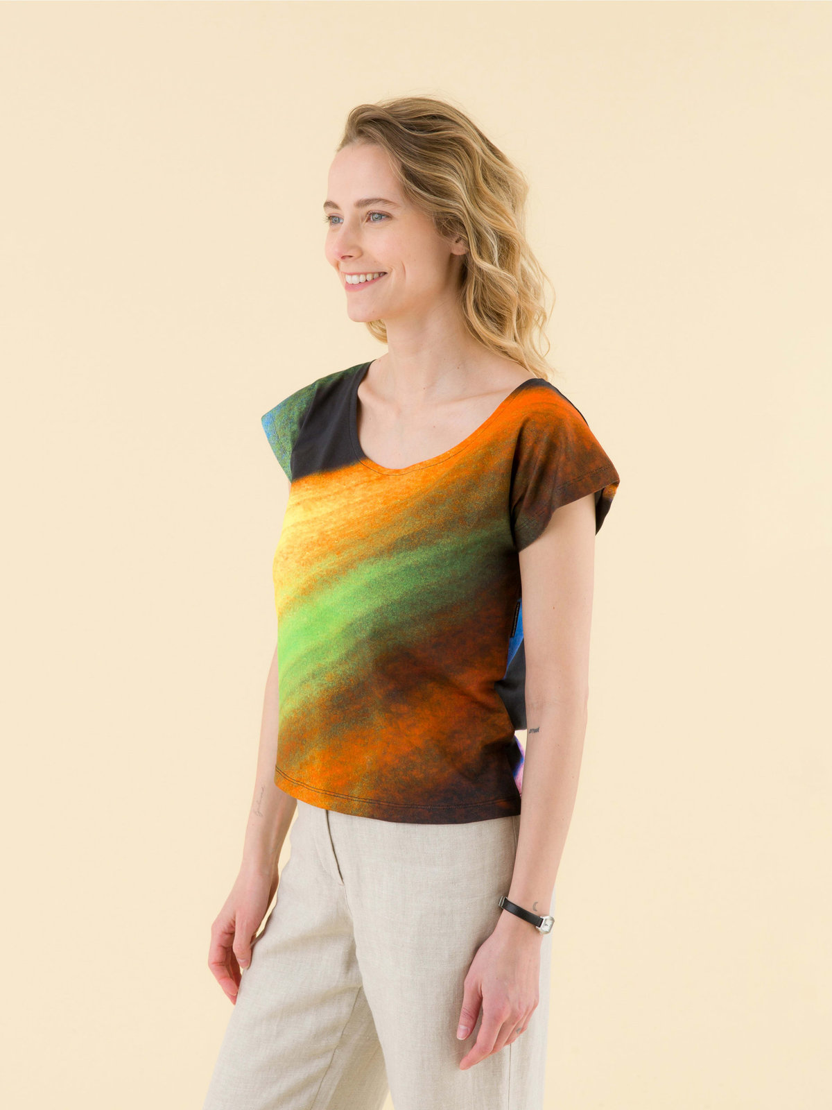 FEMME ウィメンズ NT68 TS MALAISIE Tシャツ スカイブルー