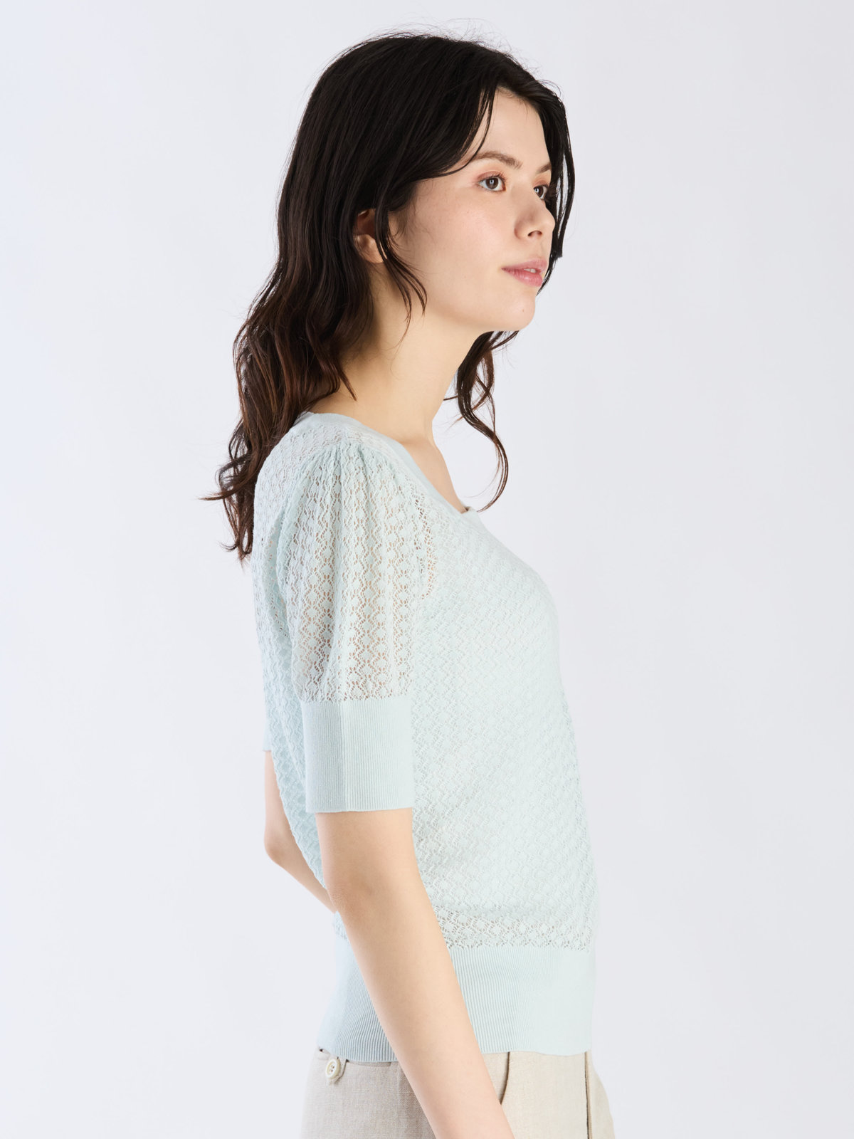 FEMME ウィメンズ LG36 PULLOVER プルオーバー ブルー系その他
