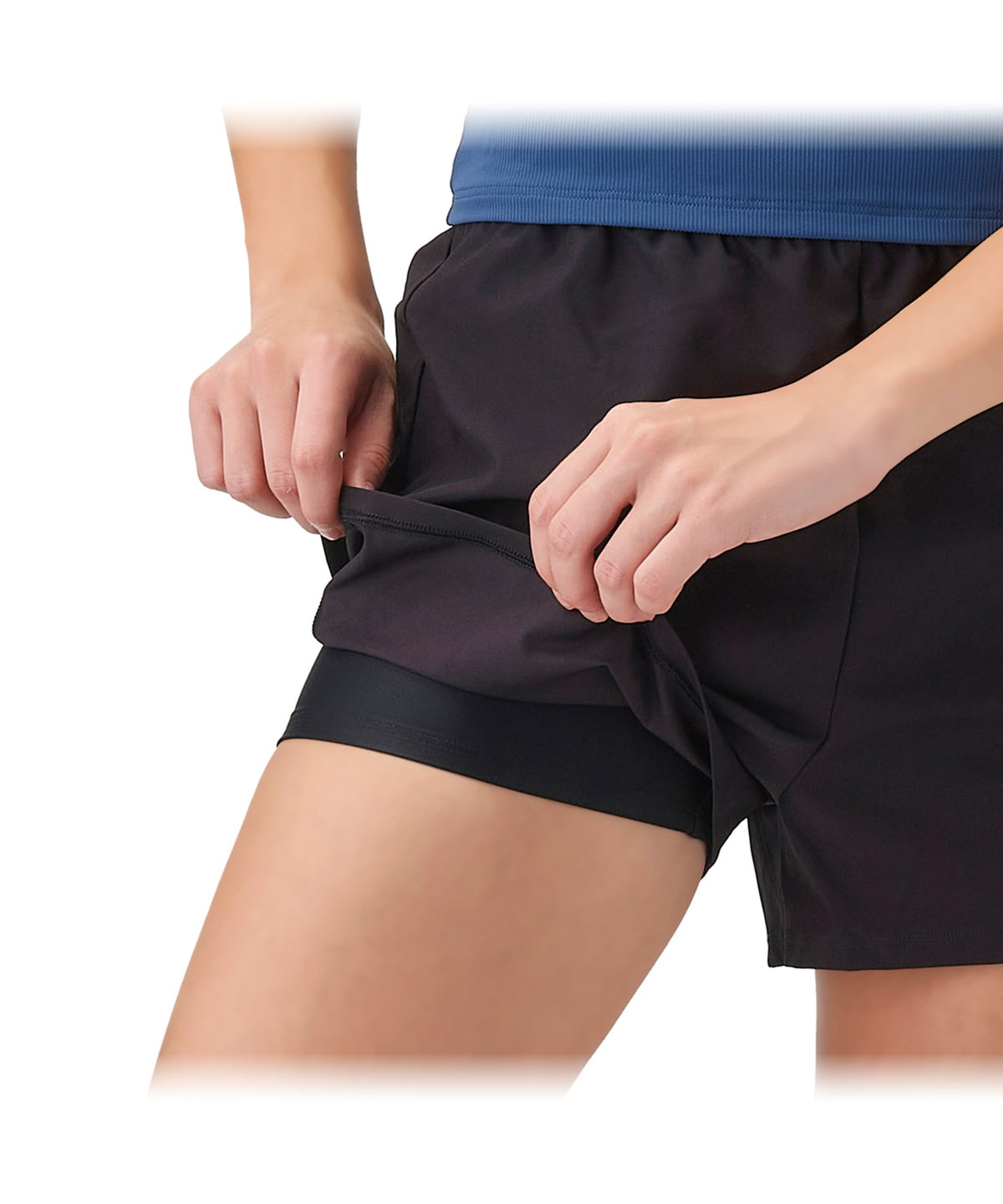 FEMME ウィメンズ agnes b. x arena フィットネスセパレート 水着 ブルー系その他