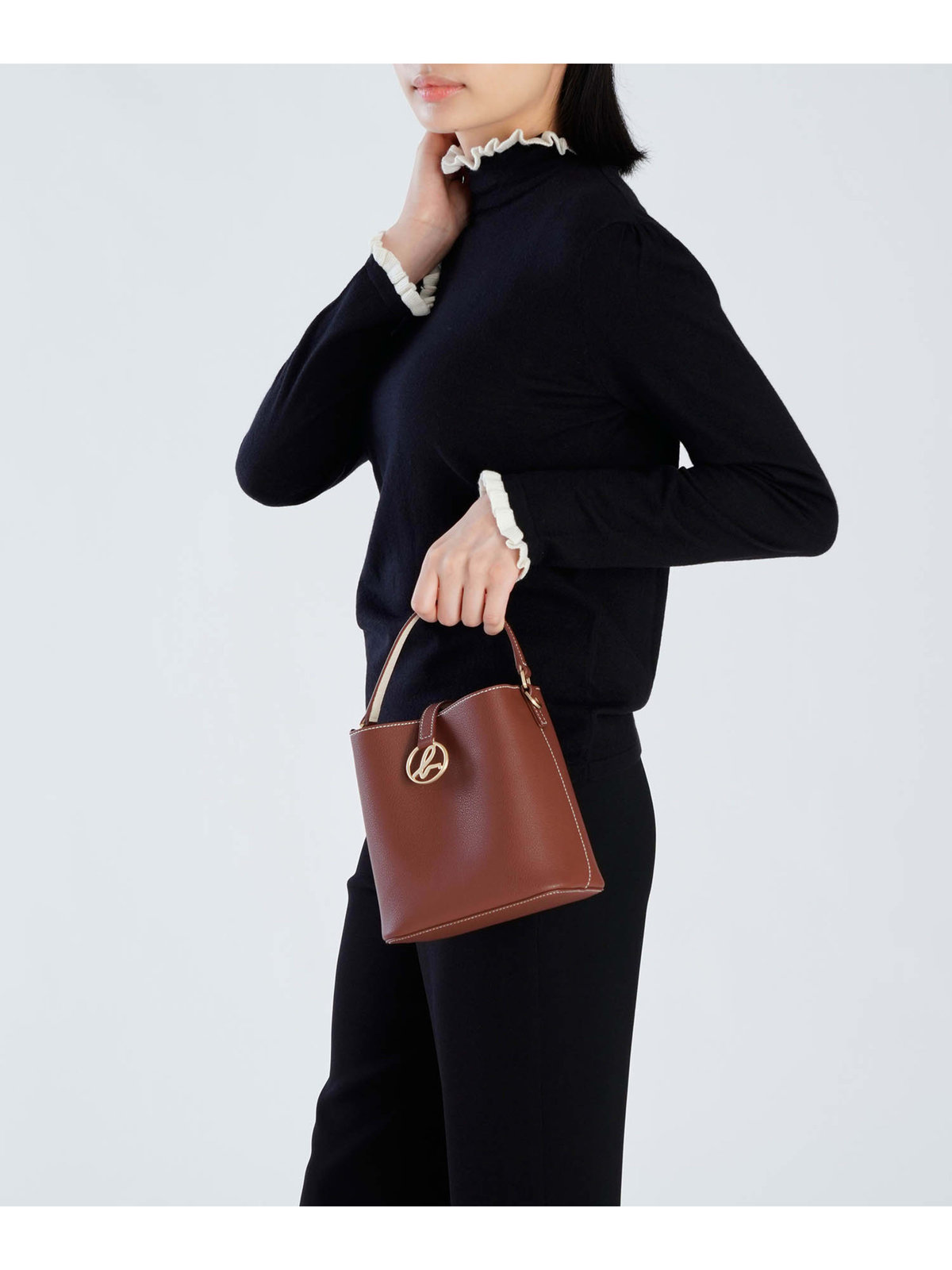 VOYAGE ウィメンズ バッグ＆ウォレット レザー 2way トートバッグ PAS13-11 ブラウン