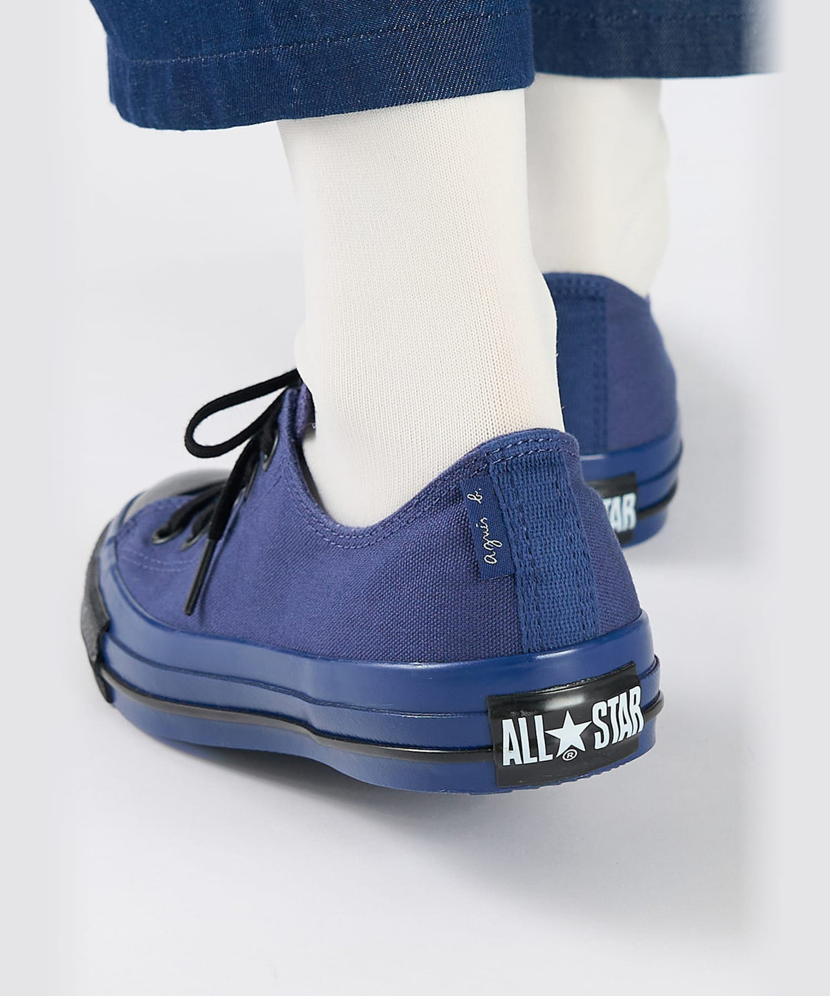 FEMME ウィメンズ agnes b. × CONVERSE コンバース ALL STAR AGED OX ブルー系その他
