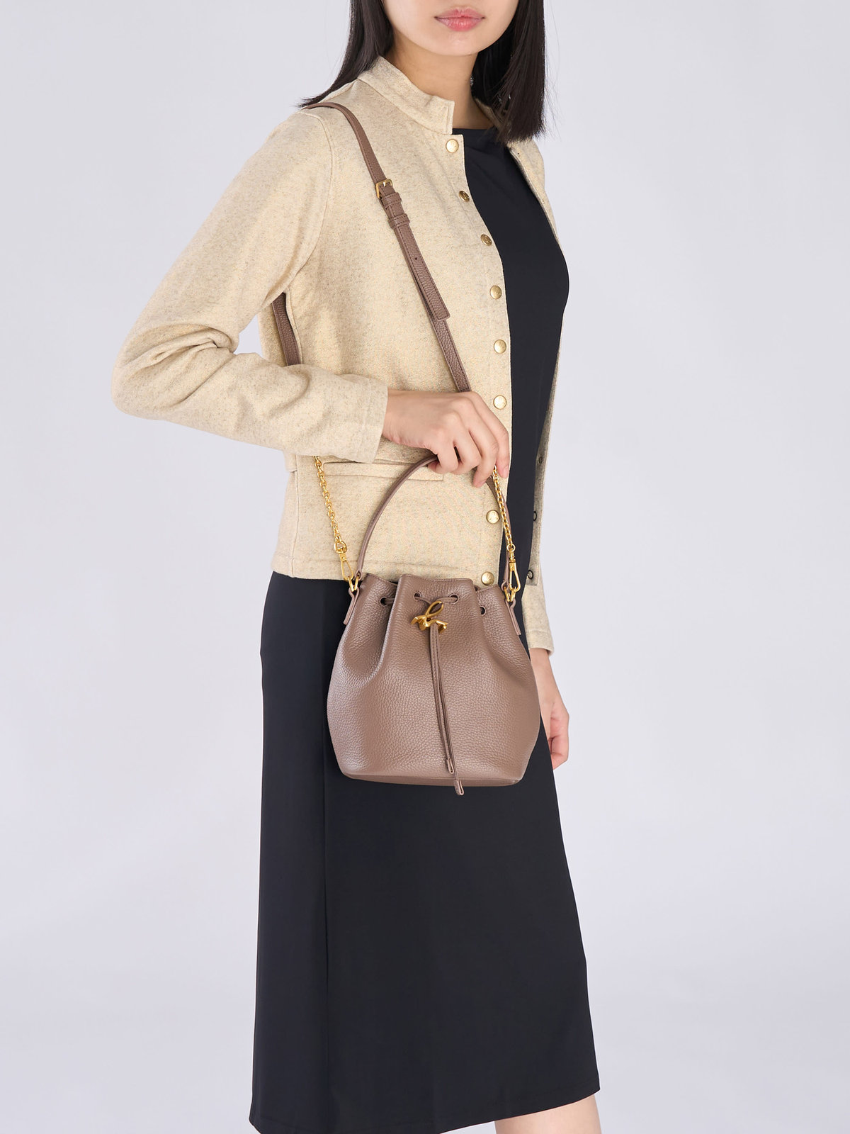 VOYAGE ウィメンズ バッグ＆ウォレット レザー 2way スモール ショルダーバッグ ABS02-01 ブラウン系その他