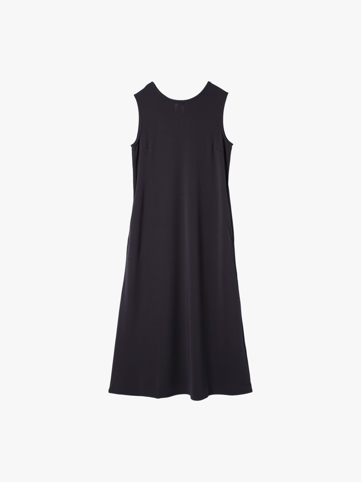 To b. by agnès b. 【Outlet】バックリボンジャージードレス チャコールグレー