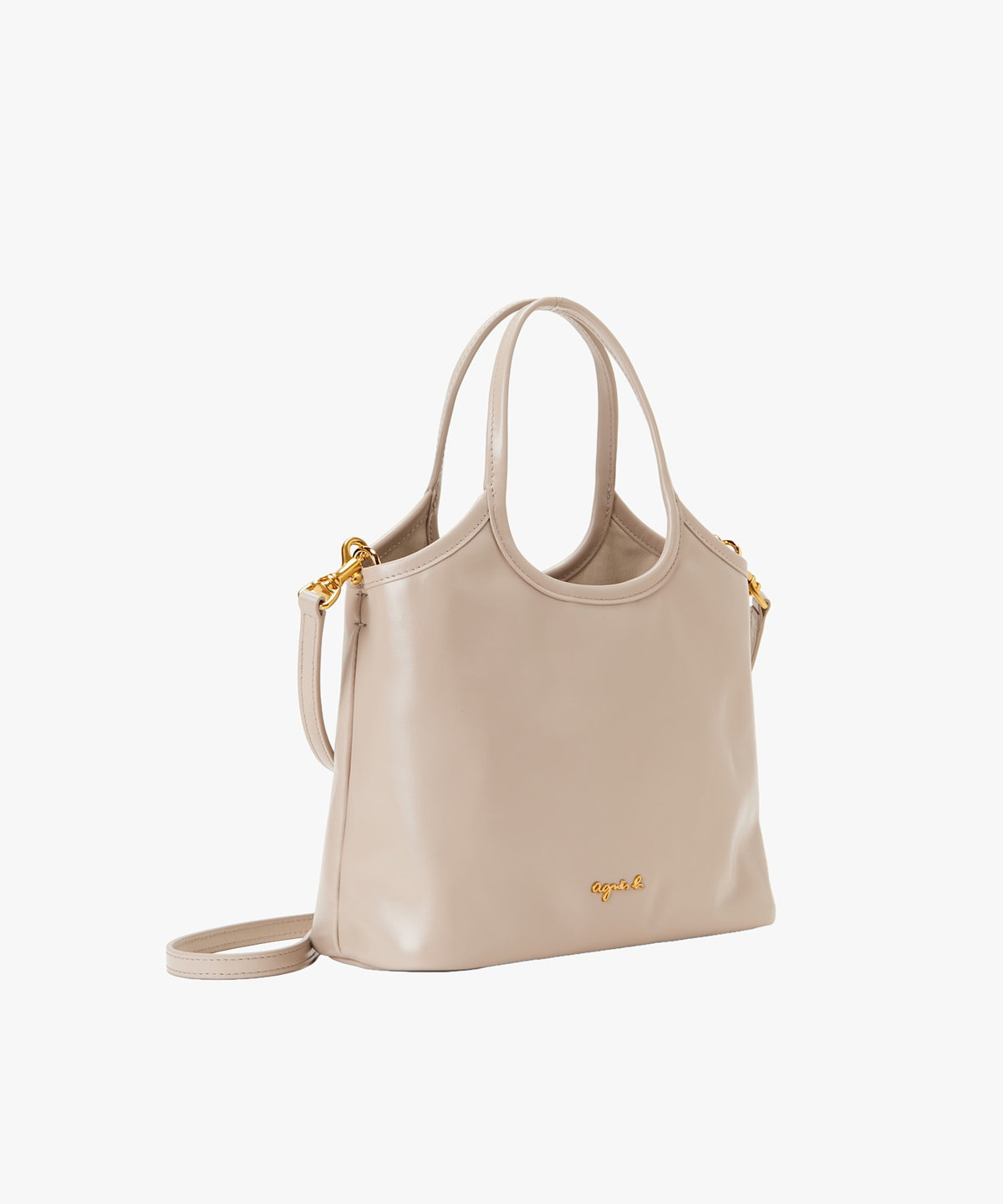 VOYAGE ウィメンズ バッグ＆ウォレット レザー 2way ミディアム トートバッグ "Nathalie" BBS01-01 ベージュ