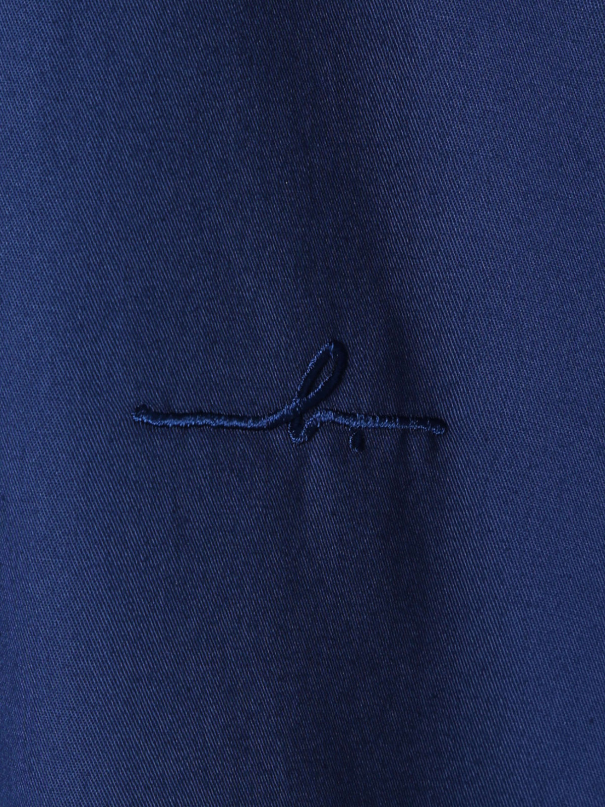 HOMME メンズ 【Outlet】メンズ 刺繍 コットン 長袖 シャツ "Thomas" ブルー系その他