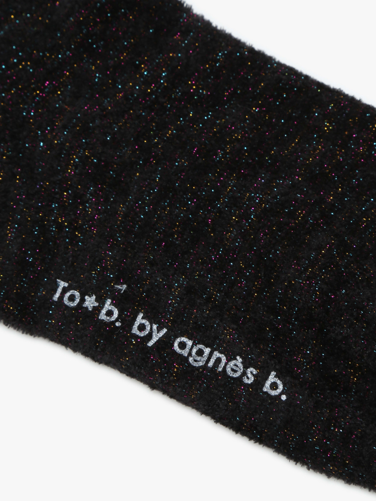 To b. by agnès b. 【Outlet】フルッフィーソックス ブラック