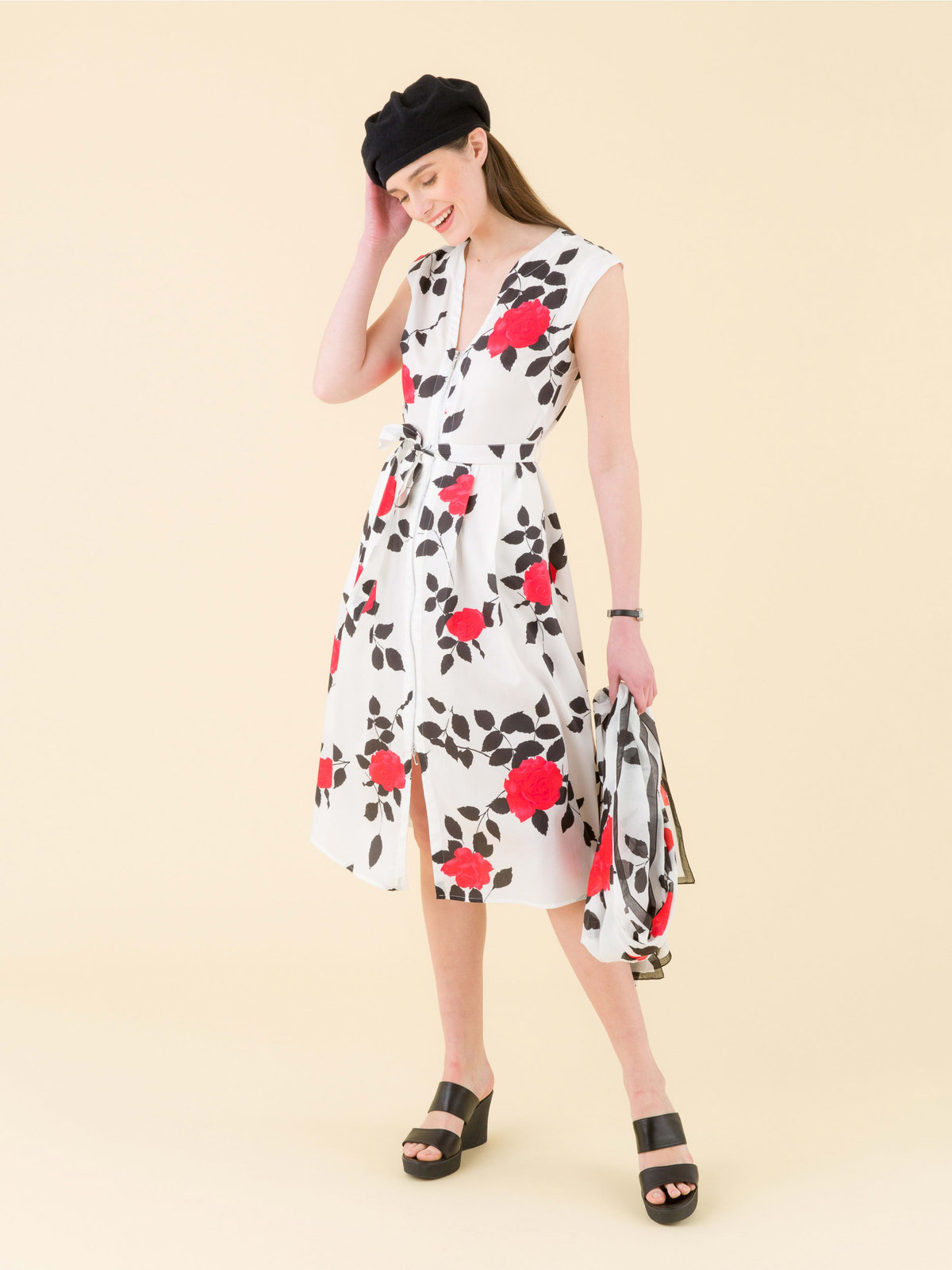 FEMME ウィメンズ IDC8 ROBE ワンピース ホワイト