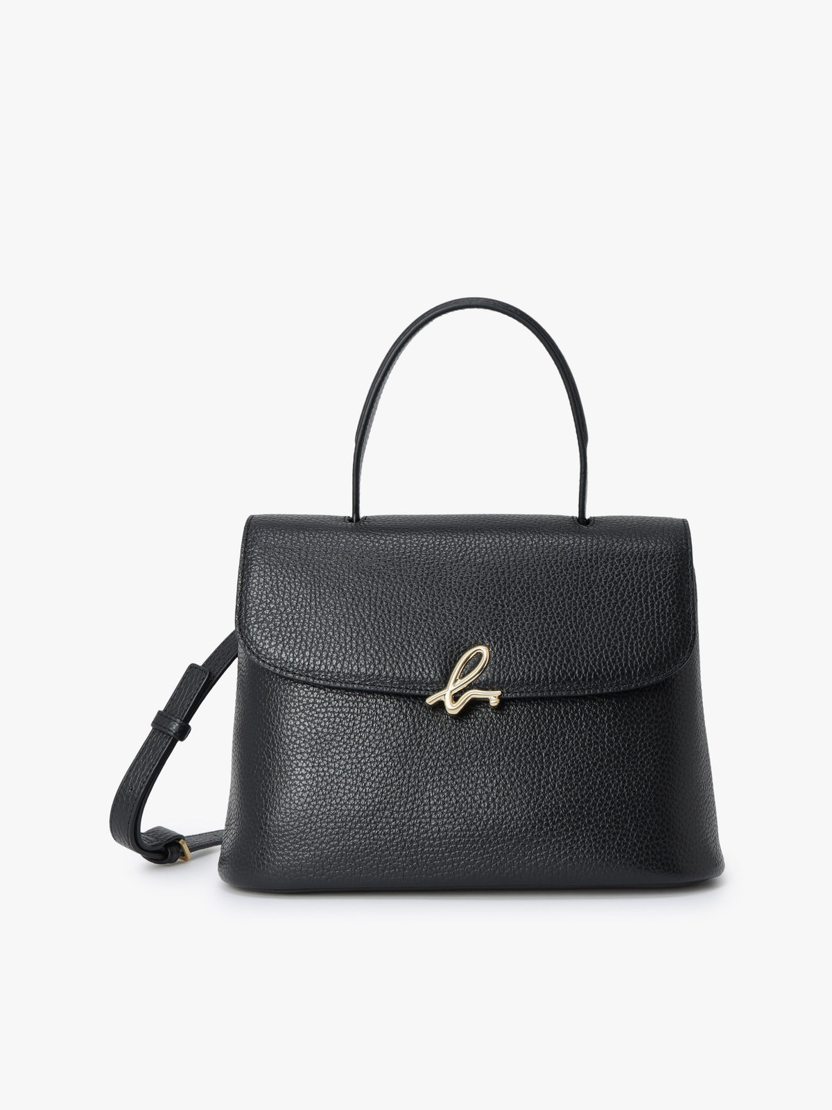 VOYAGE ウィメンズ バッグ＆ウォレット レザー2wayショルダーバッグ "The b."  IS12F-14 ブラック