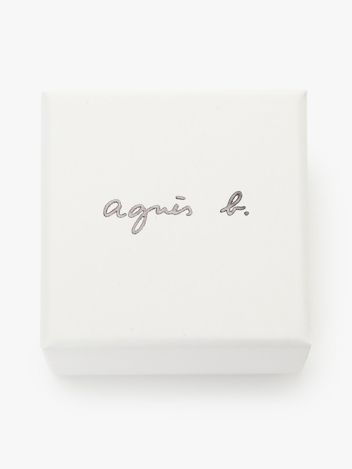 FEMME ウィメンズ 2way ハート ピアス ”Carving of love” ピンクベージュ