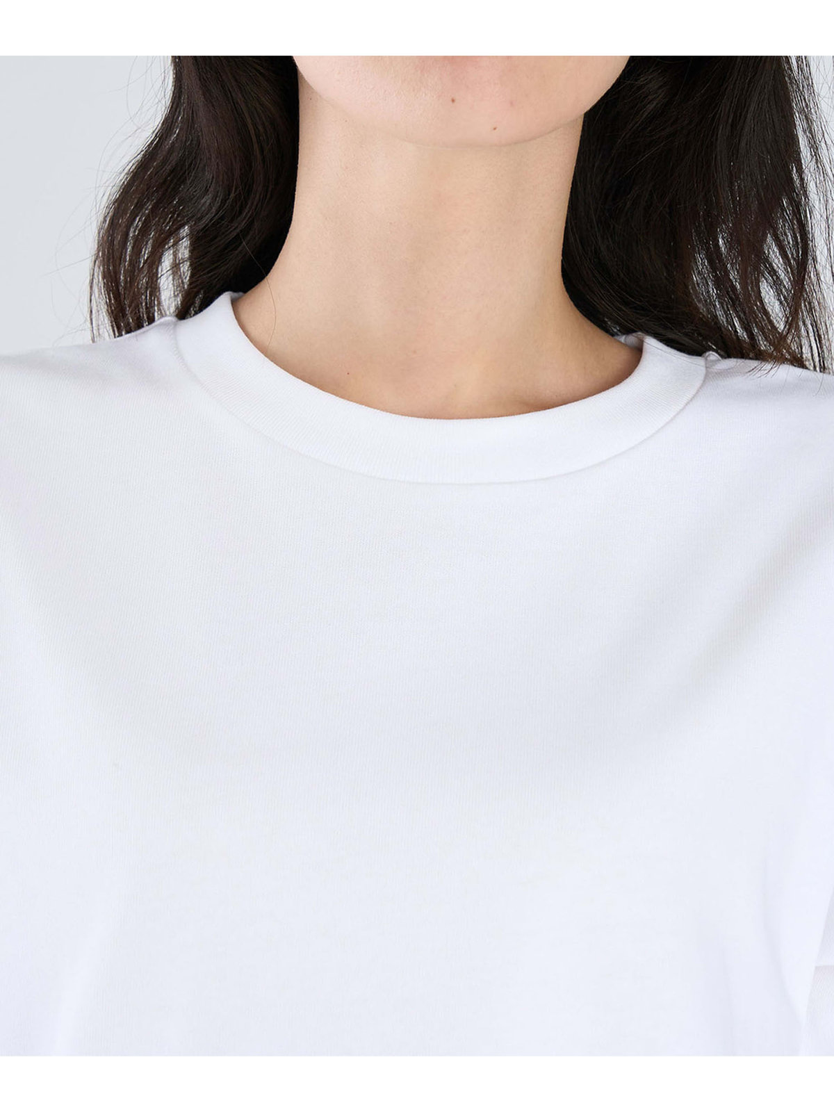 FEMME ウィメンズ コットン 半袖 Tシャツ ”Christof” ホワイト