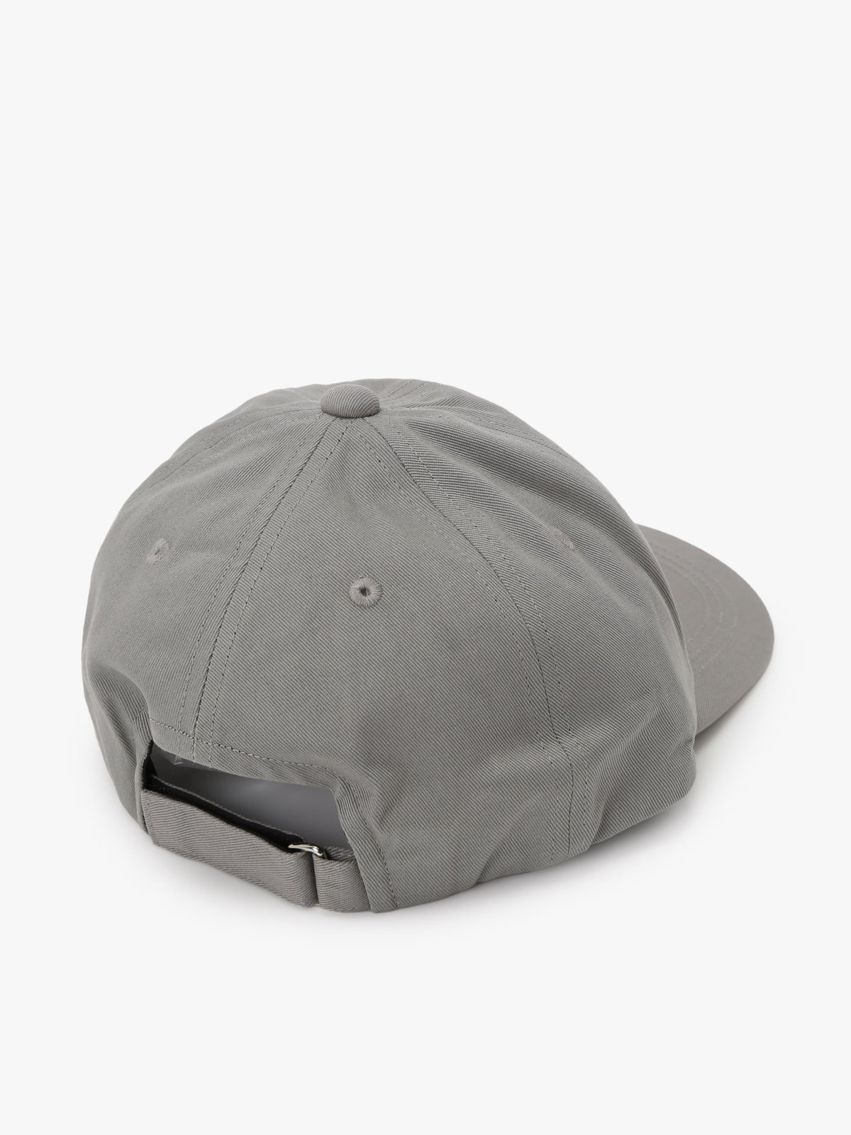 To b. by agnès b. ”To b.” ビッグロゴ 刺繍 キャップ グレー