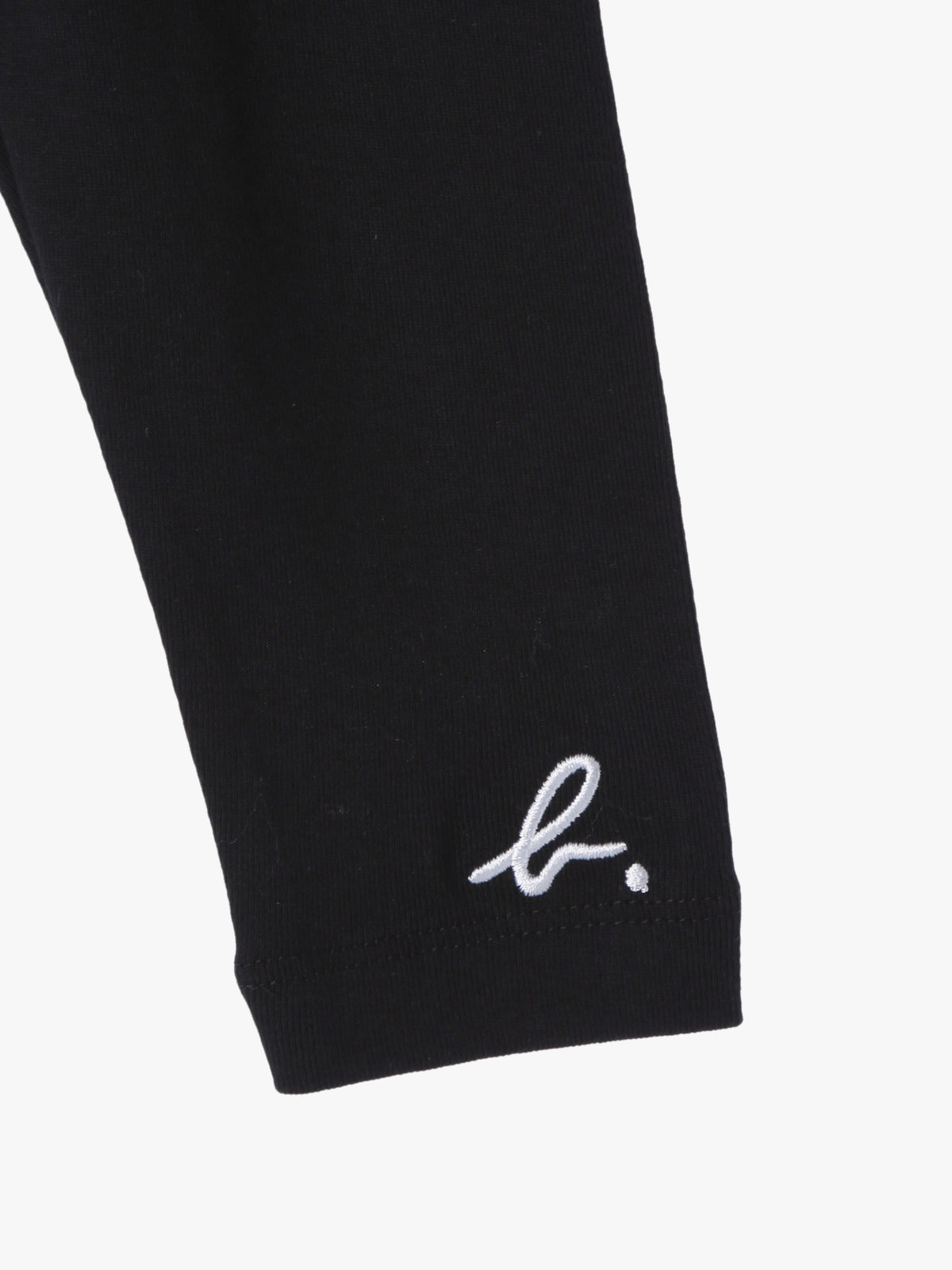 ENFANT ベビー ベビー "b."ロゴ パンツ "Jerico" ブラック