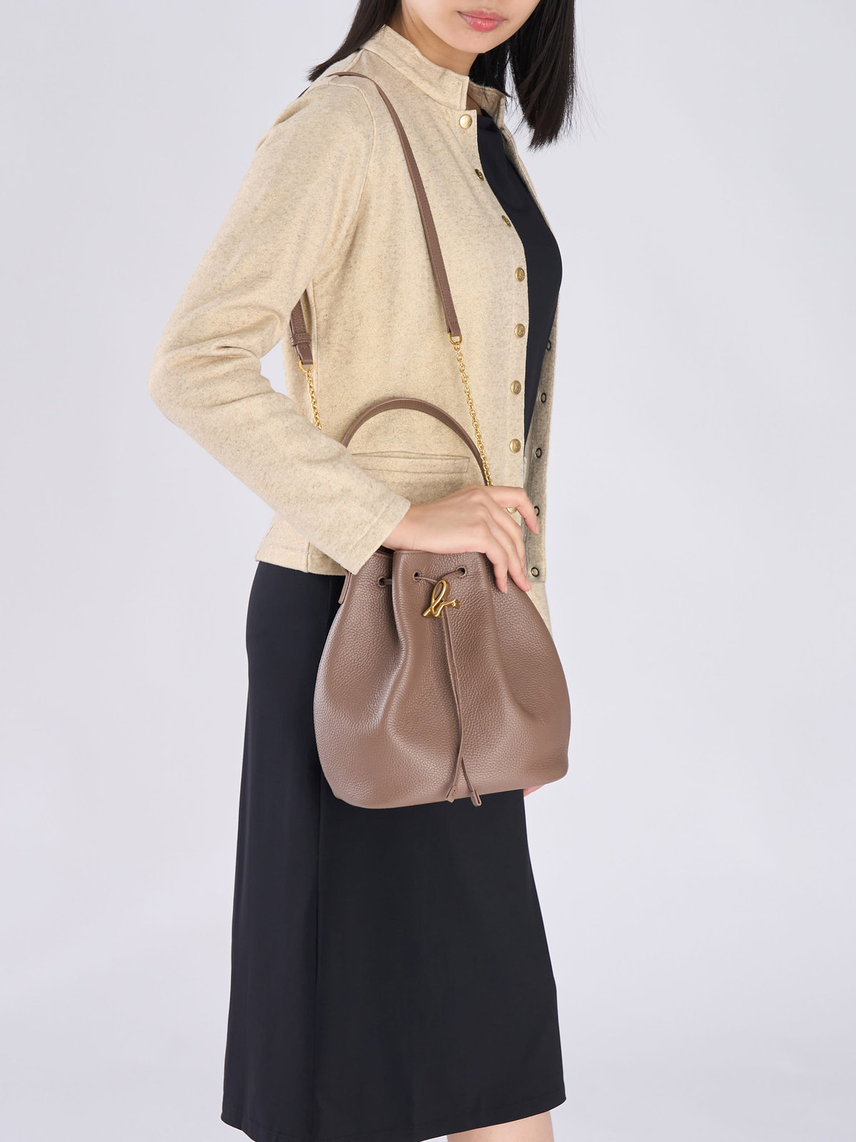 VOYAGE ウィメンズ バッグ＆ウォレット レザー 2way ミディアム ショルダーバッグ ABS02-02 ブラウン系その他