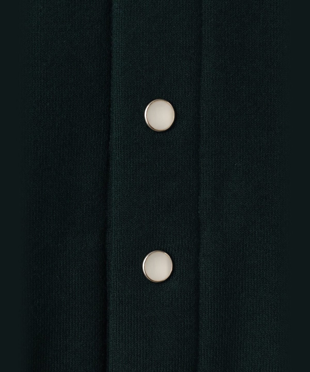HOMME メンズ メンズ ロゴ 刺繍 コットン ブルゾン "Senga" グリーン