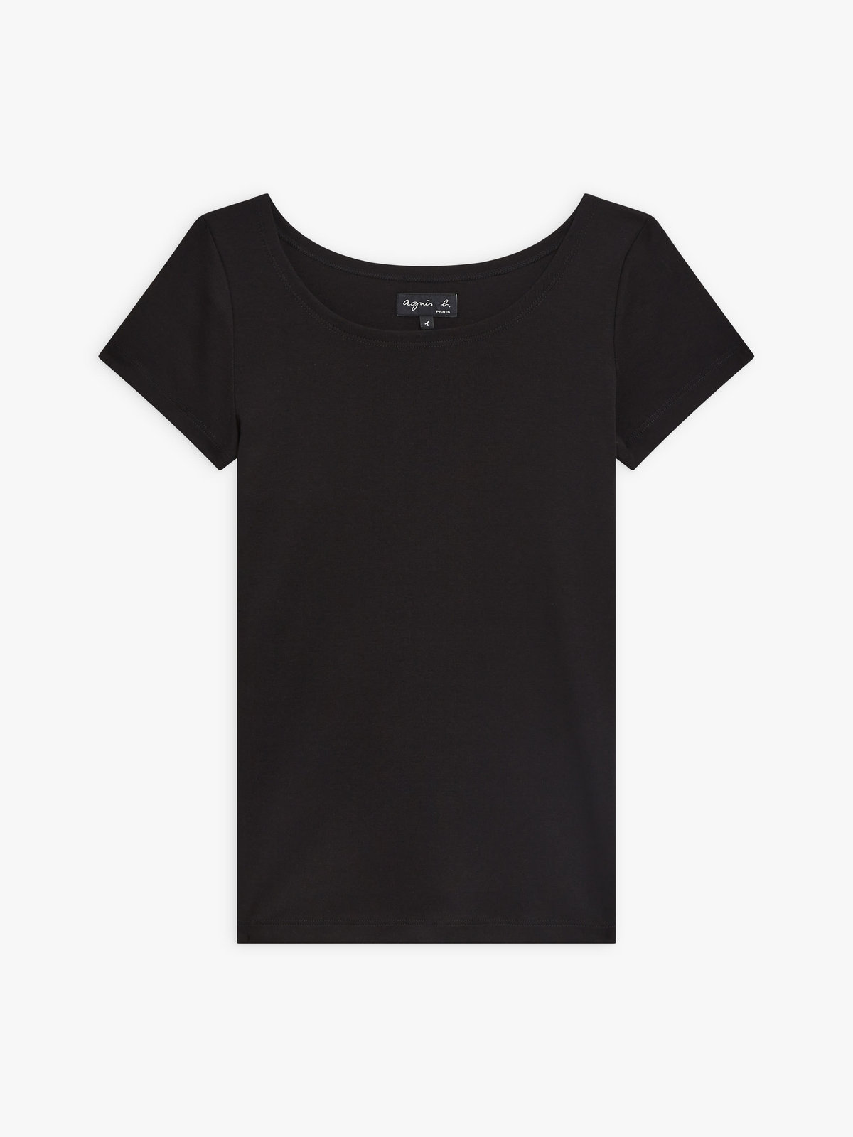FEMME ウィメンズ コットン 半袖 Tシャツ ”Le Chic” ブラック