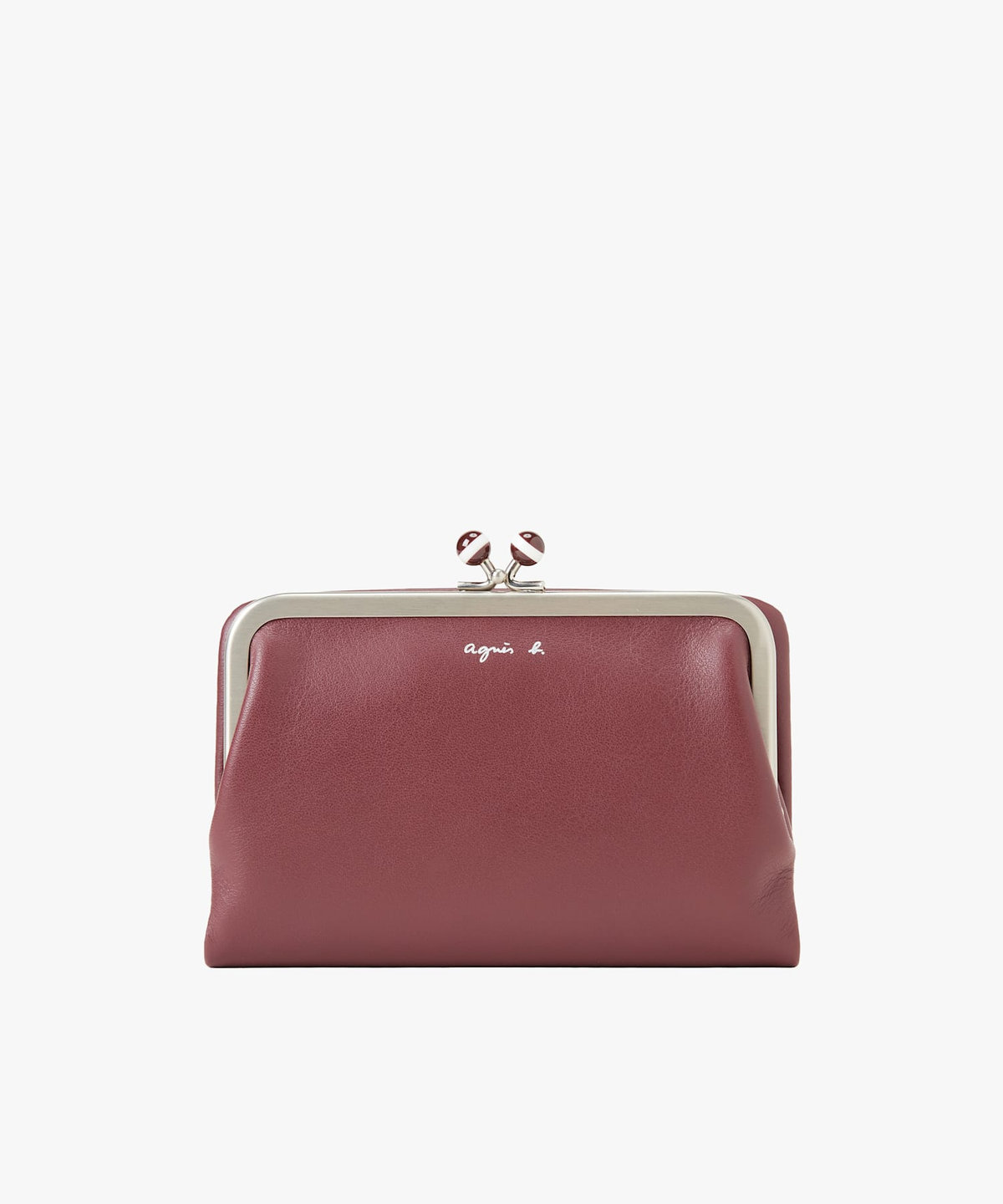 VOYAGE ウィメンズ バッグ＆ウォレット レザー がま口 ウォレット "Irene" PAW07-03 レッド系その他