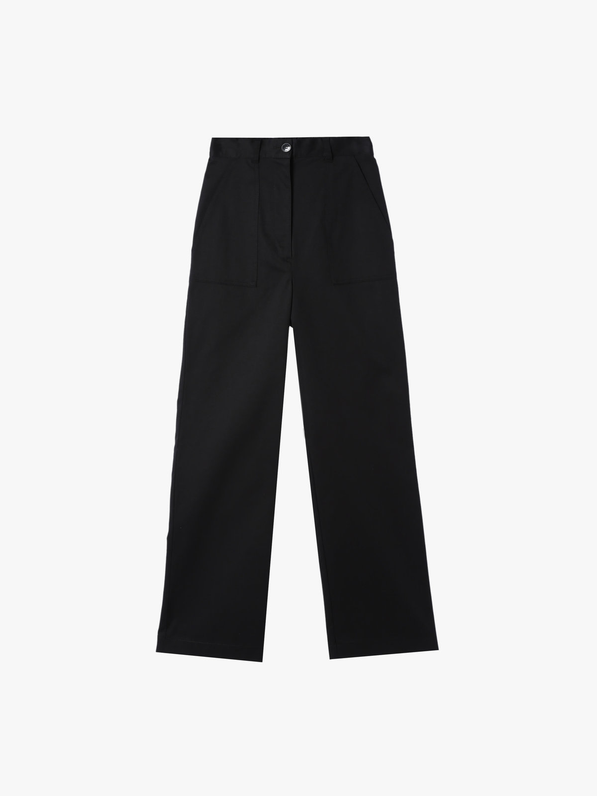 To b. by agnès b. 【Outlet】コットンストレッチチノパンツ ブラック