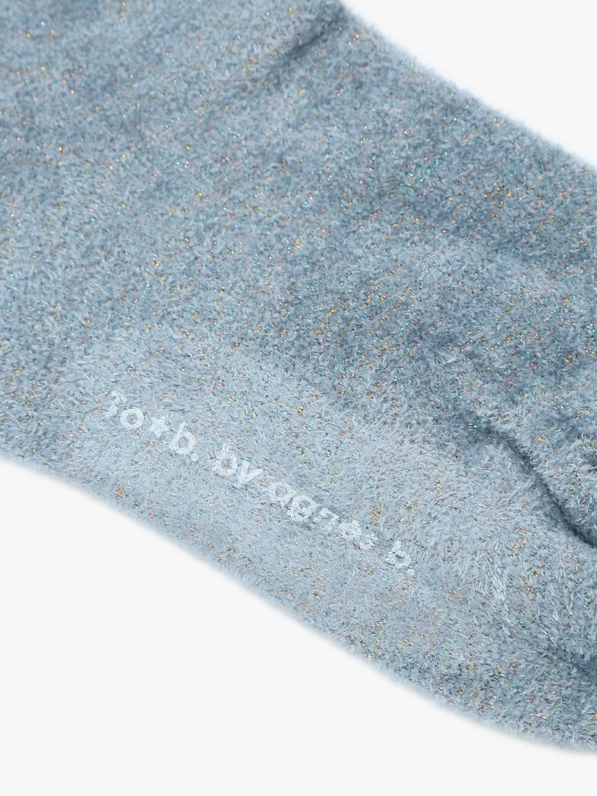 To b. by agnès b. 【Outlet】フルッフィーソックス ブルー