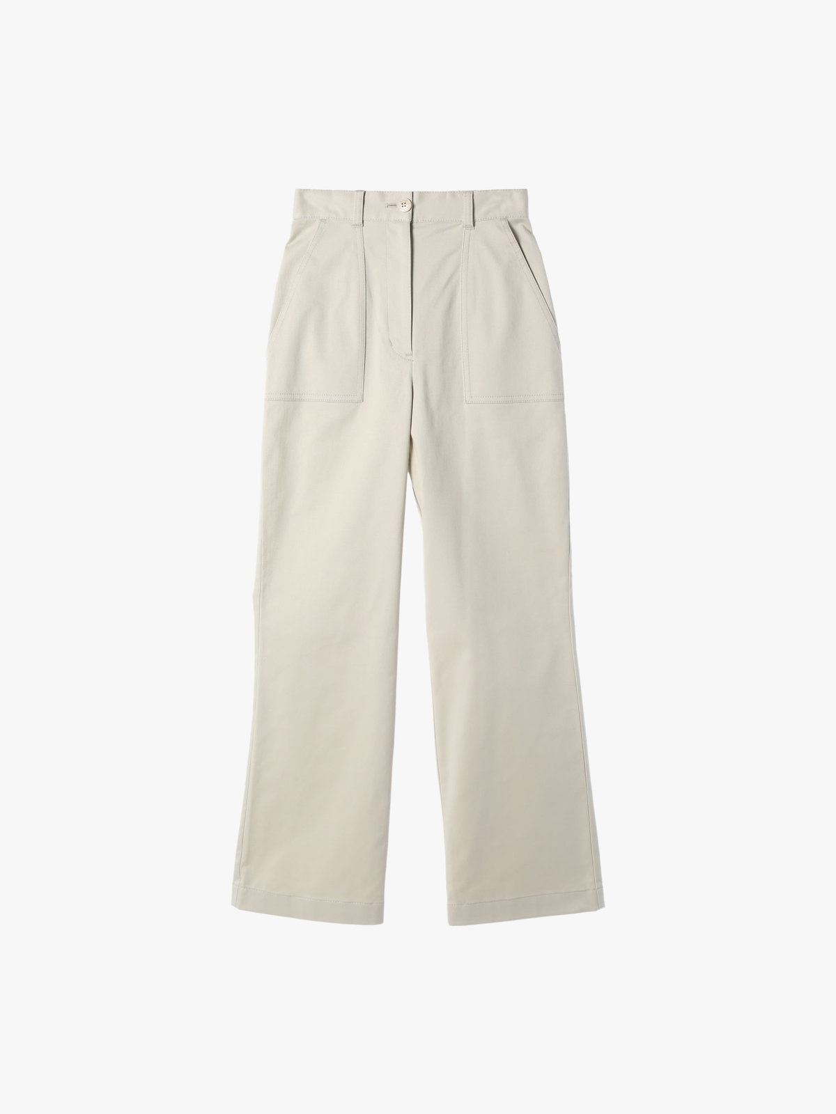 To b. by agnès b. 【Outlet】コットンストレッチチノパンツ ホワイト系その他