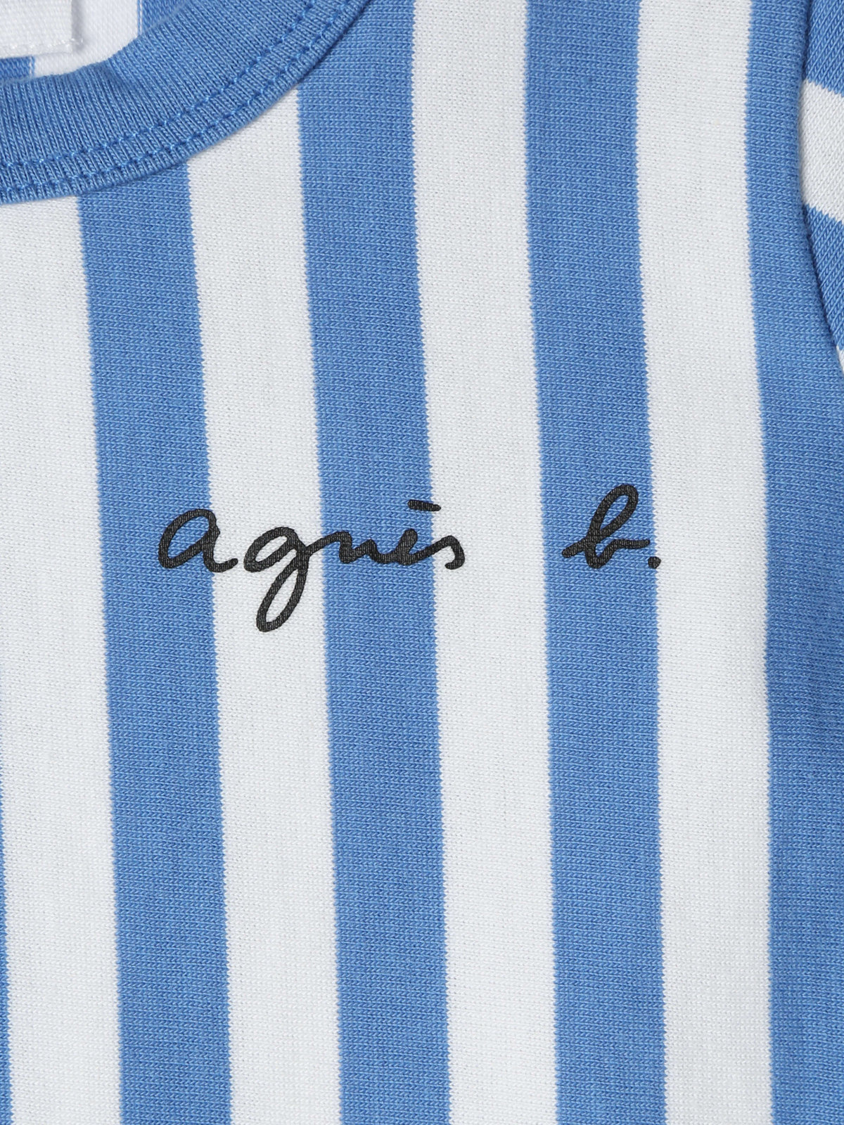 ENFANT ベビー 【Outlet】S179 L ROBE ベビー ワンピース ブルー×ホワイト