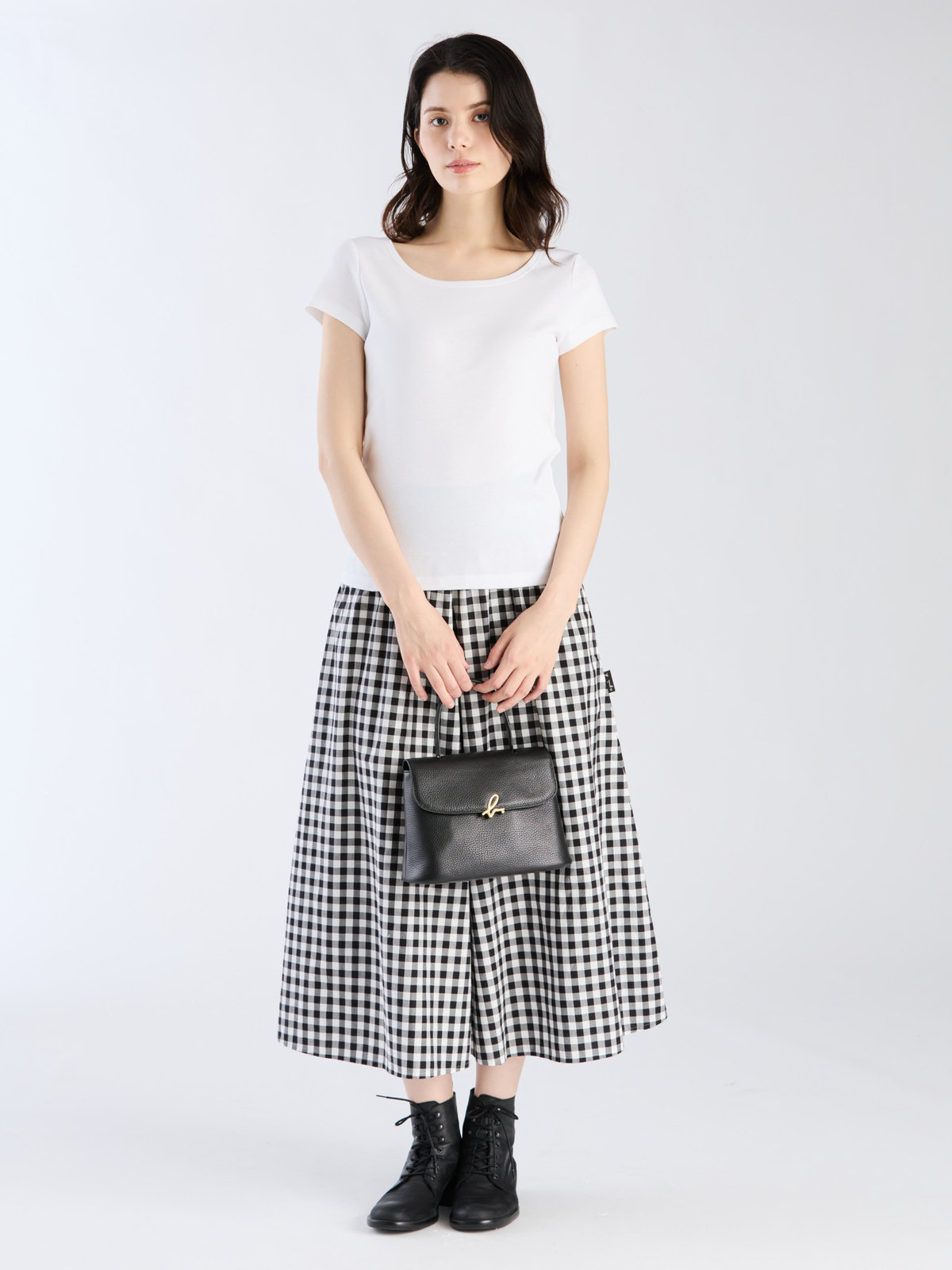FEMME ウィメンズ コットン 半袖 Tシャツ "Le Chic" ホワイト