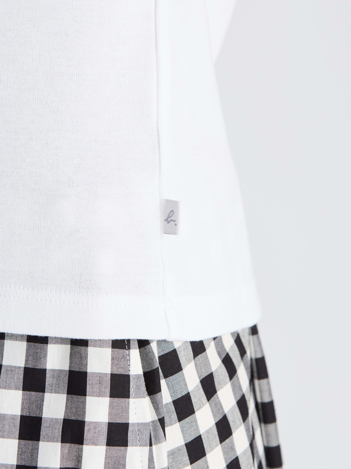 FEMME ウィメンズ コットン 半袖 Tシャツ "Le Chic" ホワイト