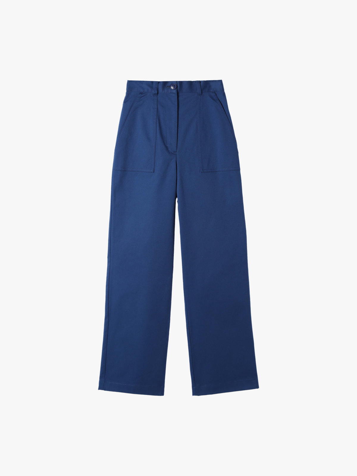 To b. by agnès b. 【Outlet】コットンストレッチチノパンツ ブルー