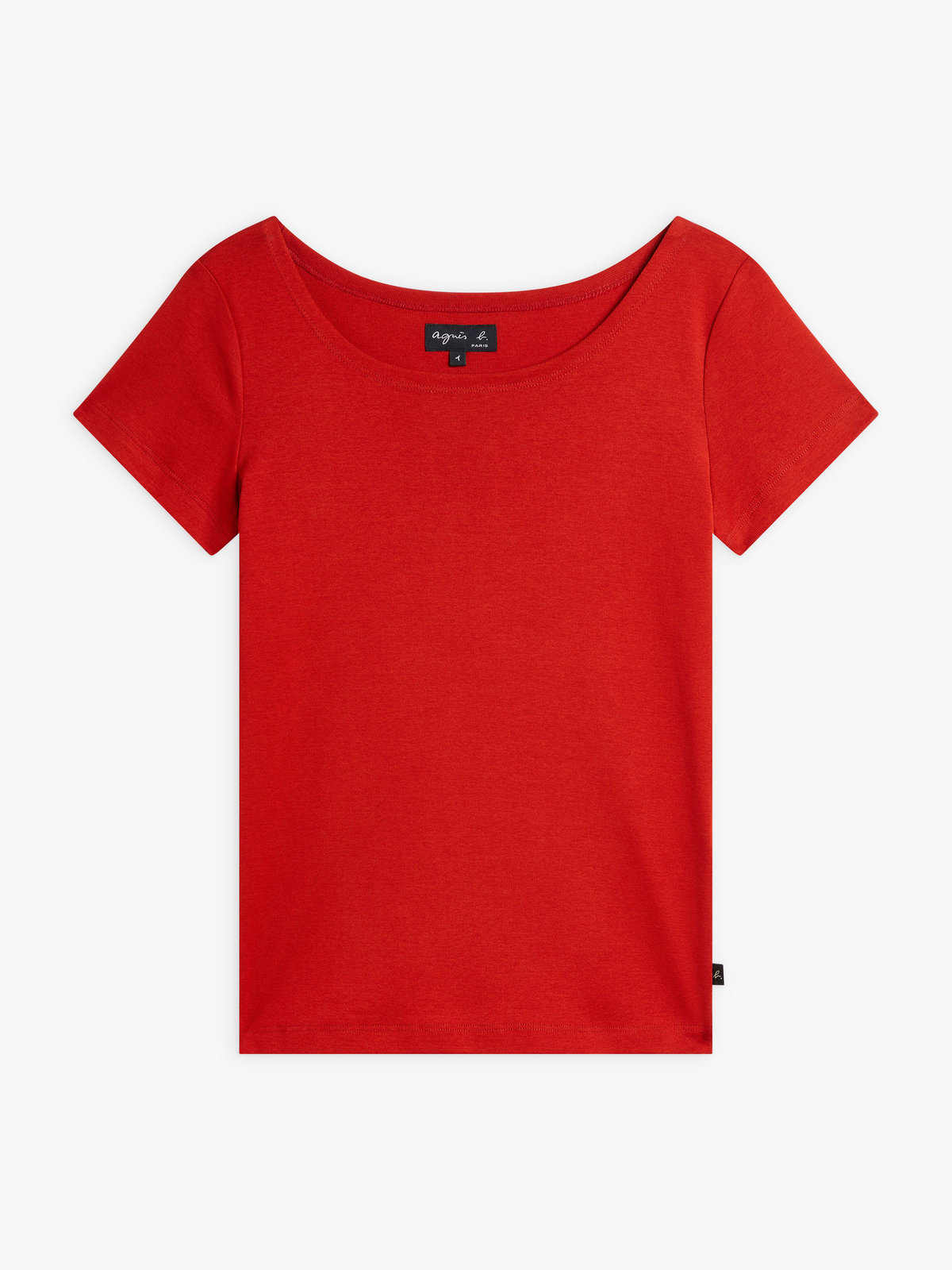 FEMME ウィメンズ コットン 半袖 Tシャツ "Le Chic" レッド