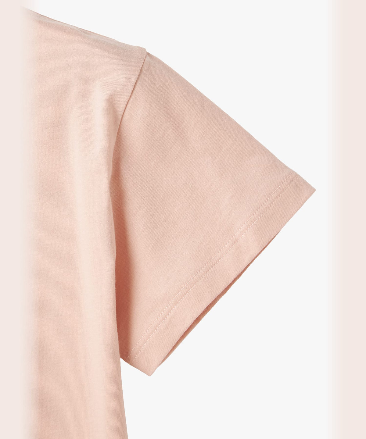 FEMME ウィメンズ アイコニック プリント コットン 半袖 Tシャツ "Point d'ironie" ピンク系その他