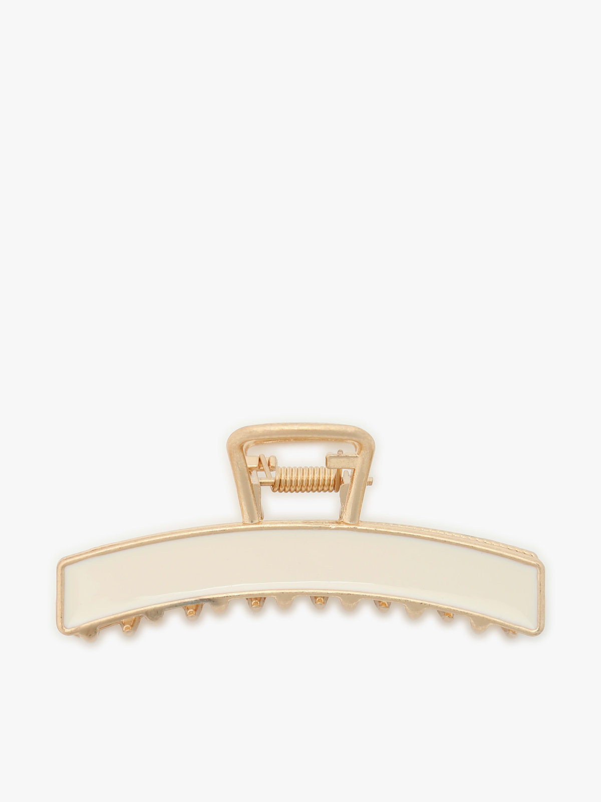 To b. by agnès b. カラー ミニ ヘアクリップ ホワイト