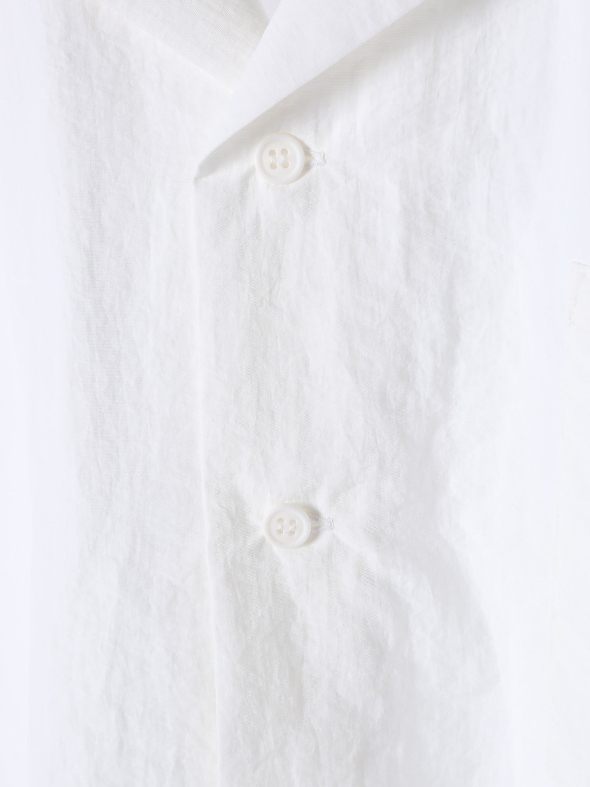 HOMME メンズ メンズ 開襟 半袖シャツ ”Magnam” ホワイト