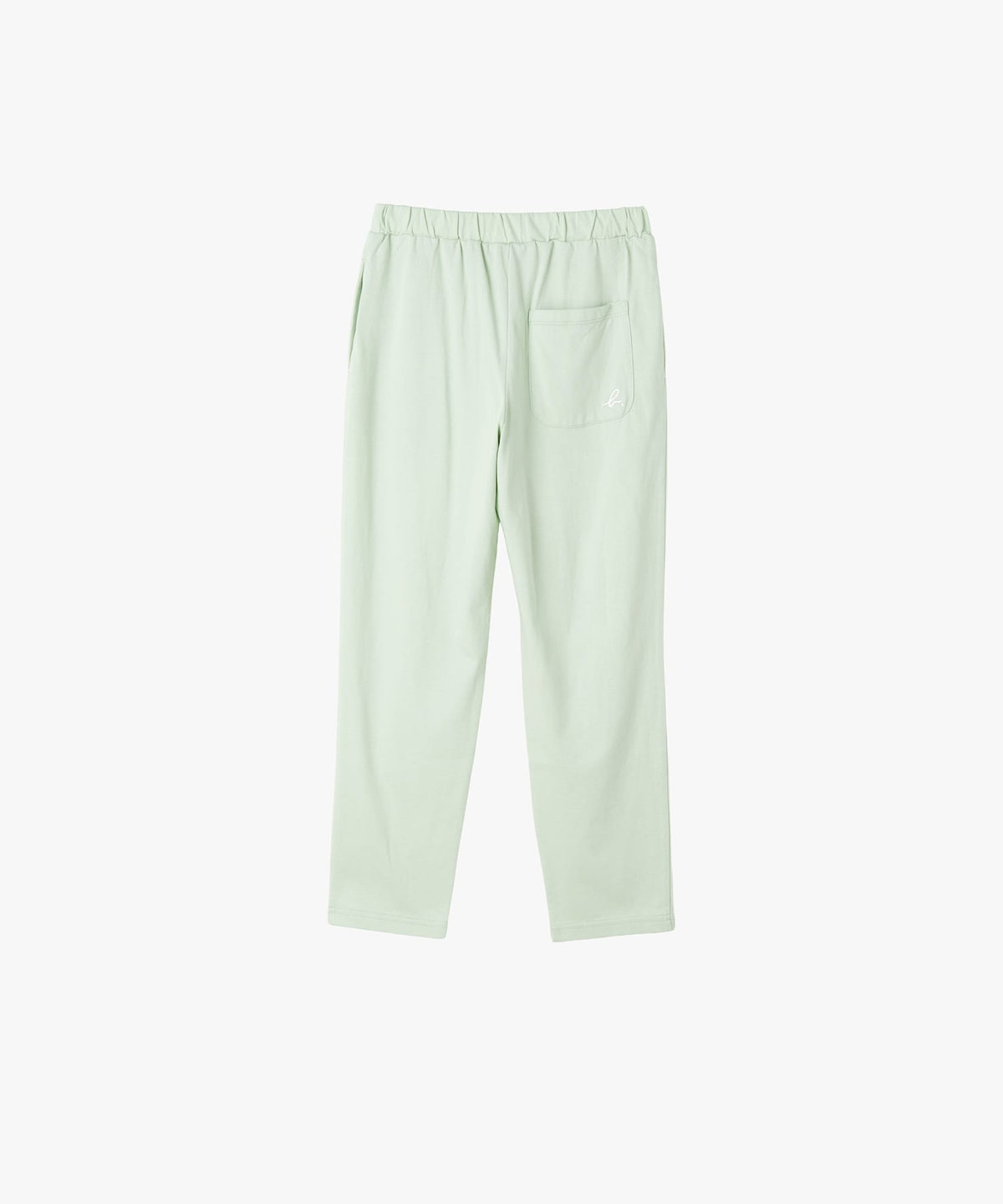 ENFANT ユニセックス キッズ "b." ロゴ コットン フルレングス パンツ グリーン
