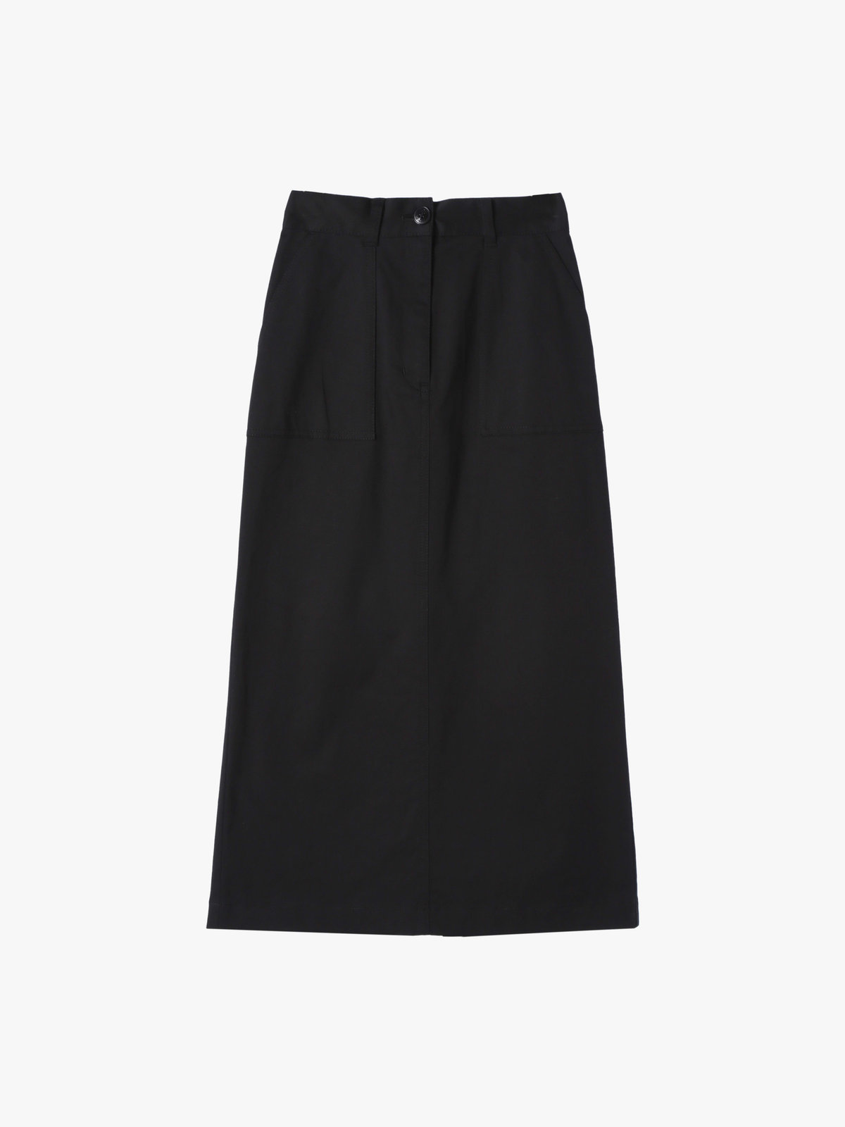 To b. by agnès b. 【Outlet】コットンストレッチチノスカート ブラック