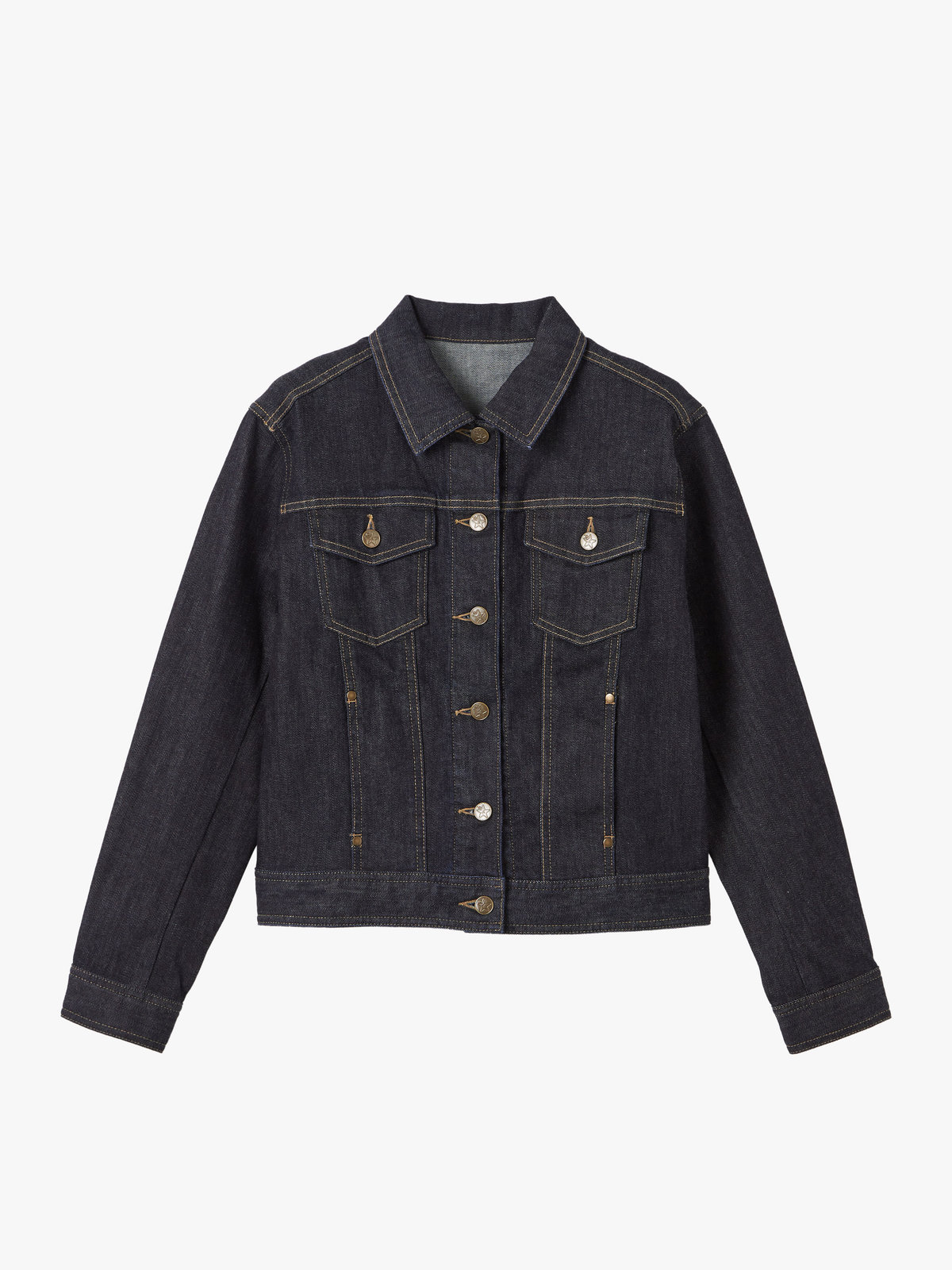 To b. by agnès b. デニム ジャケット ネイビー