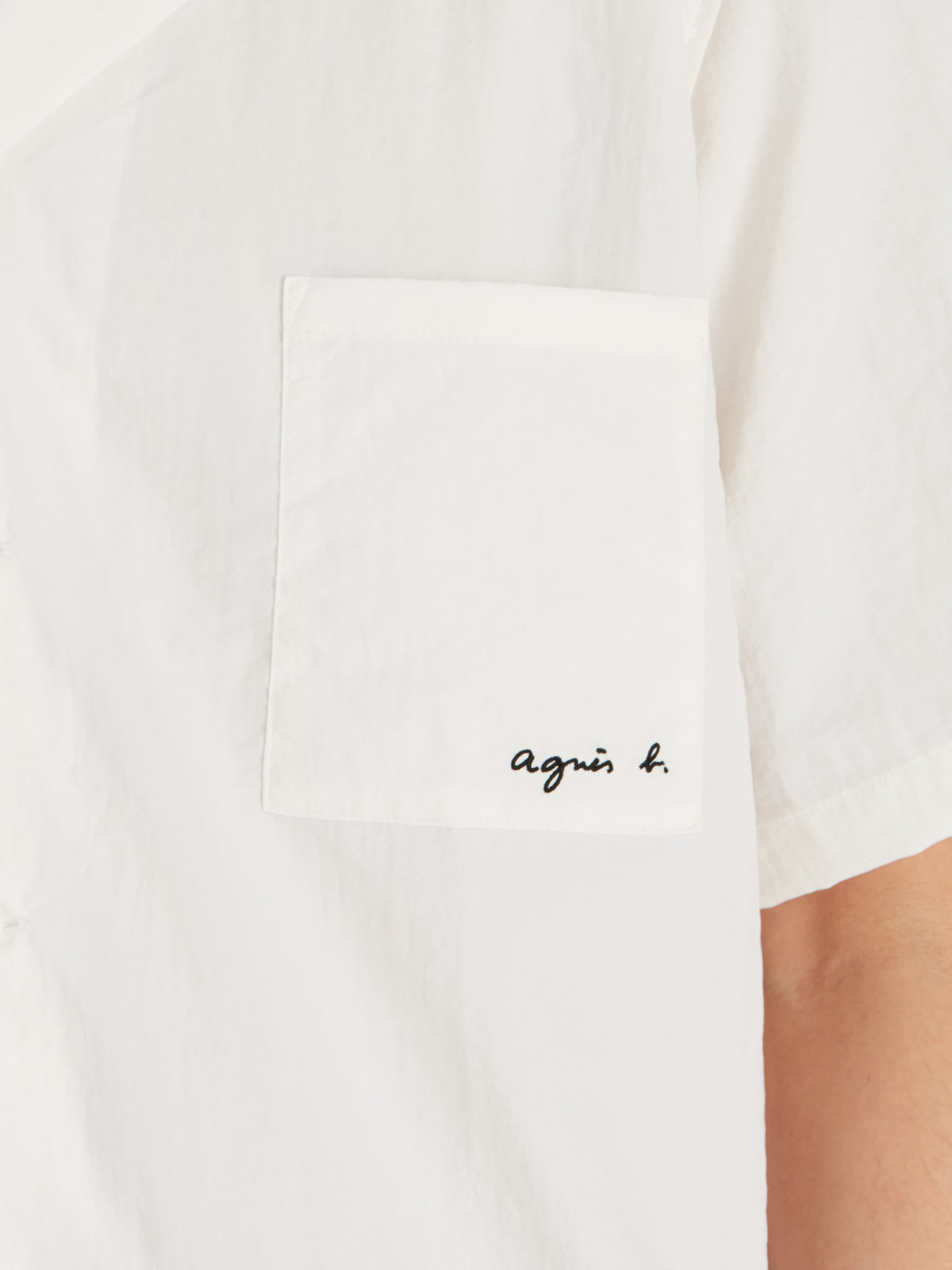 HOMME メンズ メンズ 開襟 半袖シャツ ”Magnam” ホワイト