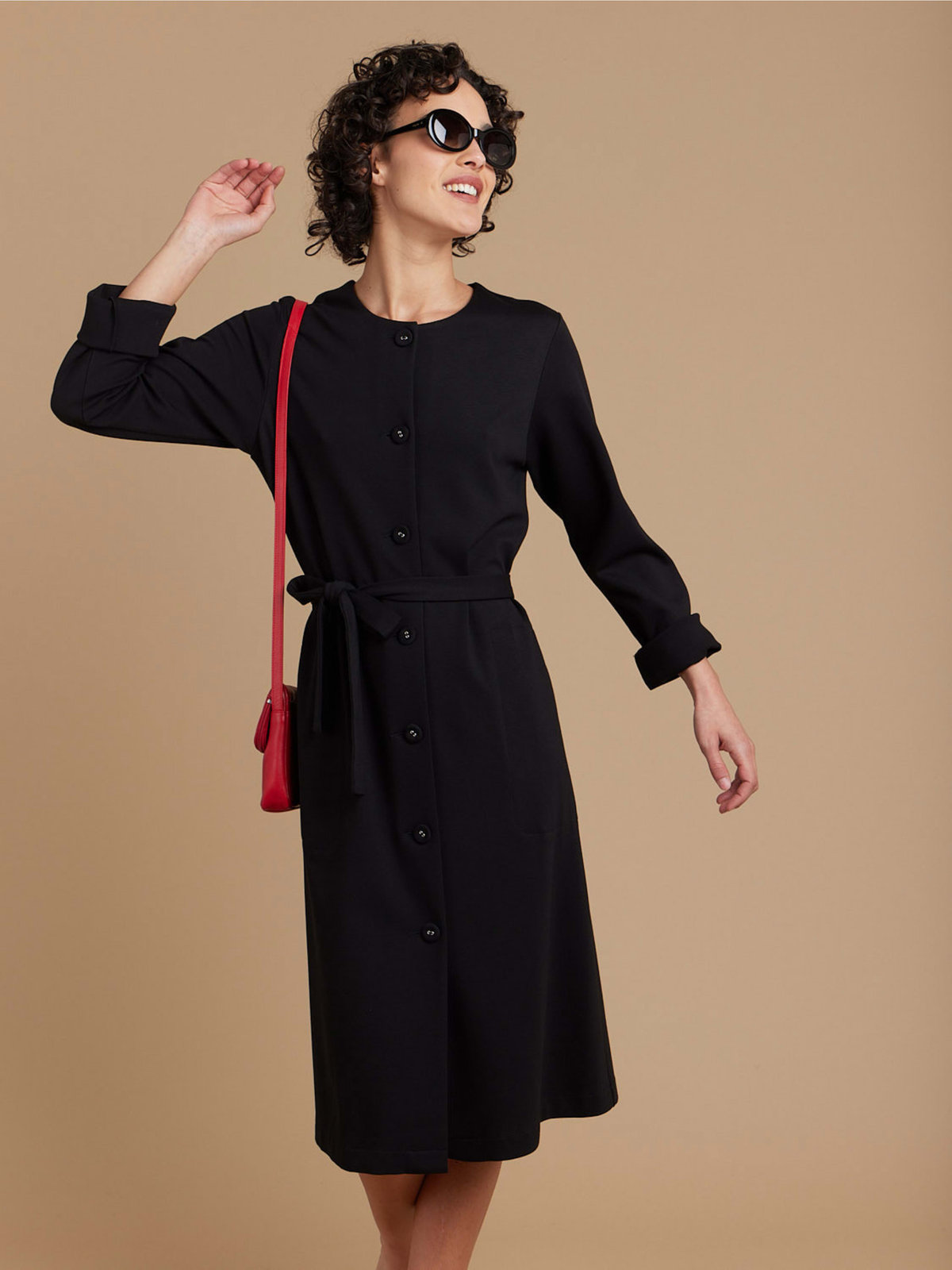 FEMME ウィメンズ 【Outlet】JHJ5 ROBE ワンピース ブラック