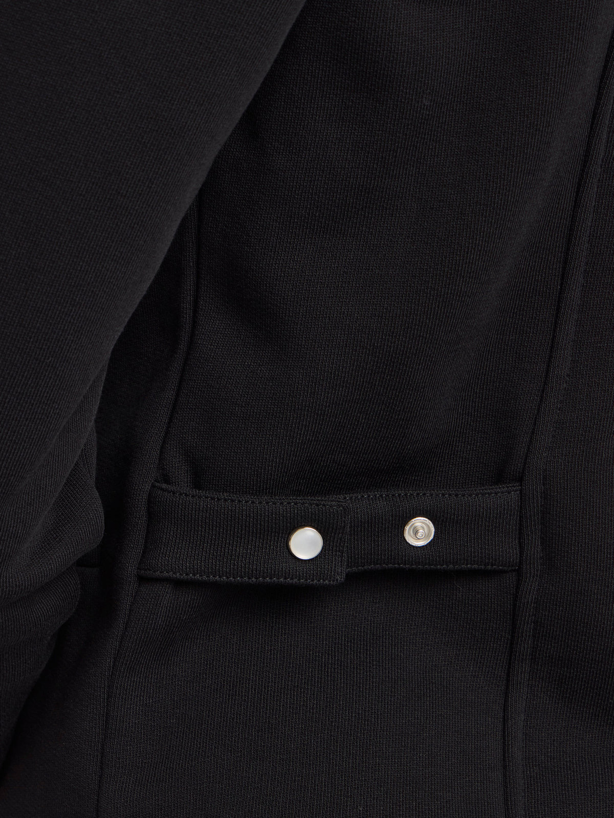 FEMME ウィメンズ コットン メルトン スタンドカラー ブルゾン ”Tambourin” ブラック