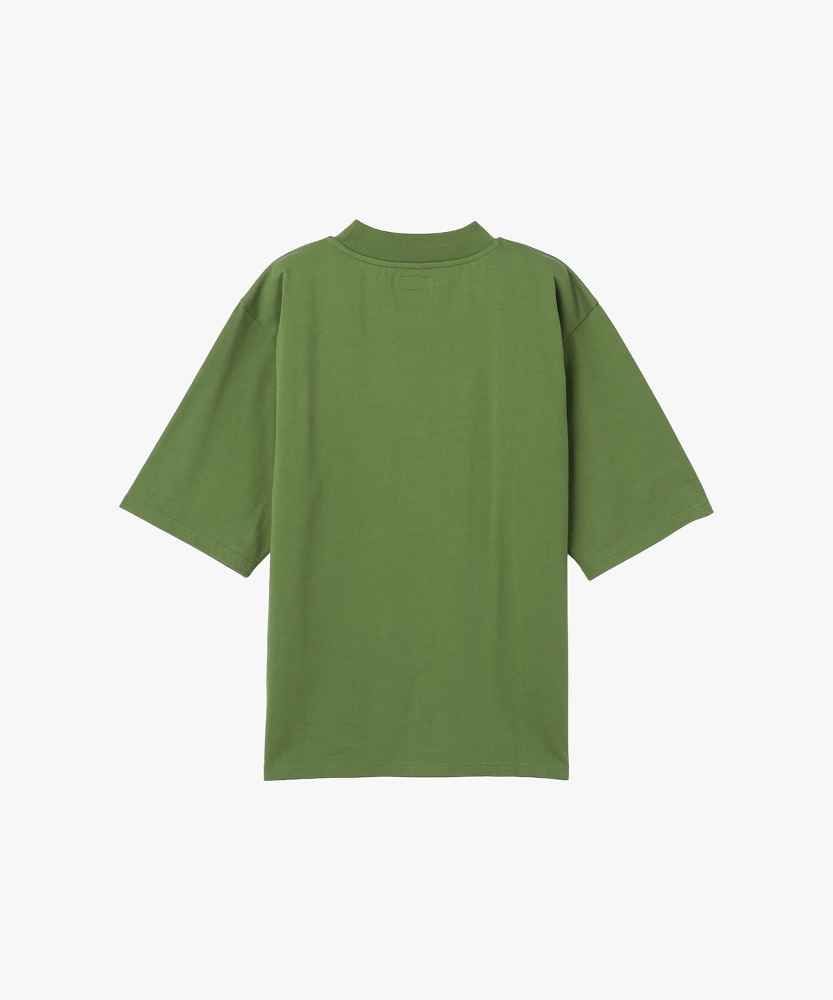 HOMME メンズ メンズ 刺繍 コットン 半袖 Tシャツ "Lezard" グリーン系その他