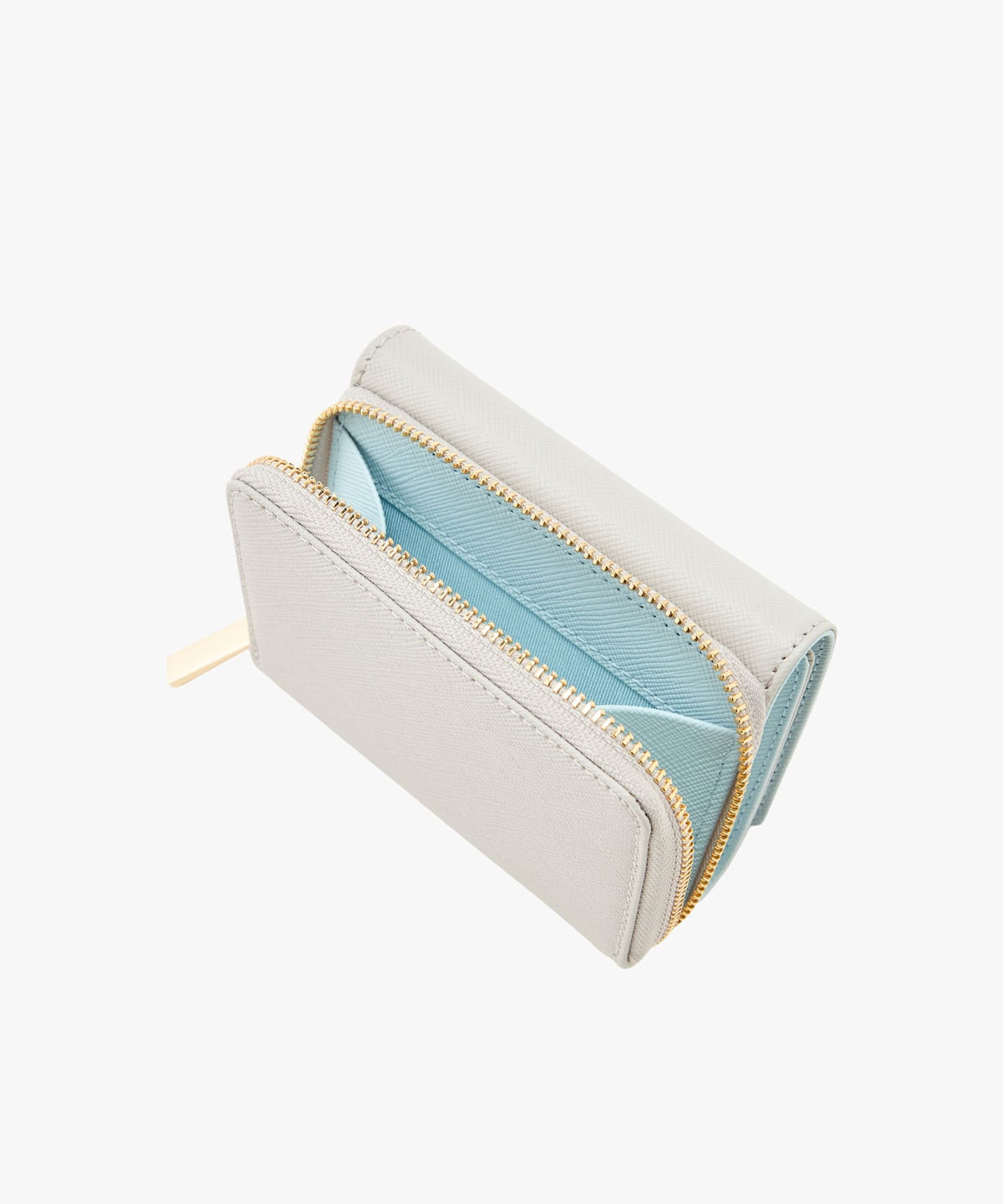 VOYAGE ウィメンズ バッグ＆ウォレット レザー 三つ折り ミニ ウォレット "Erika" QAW05-16 グレー系その他